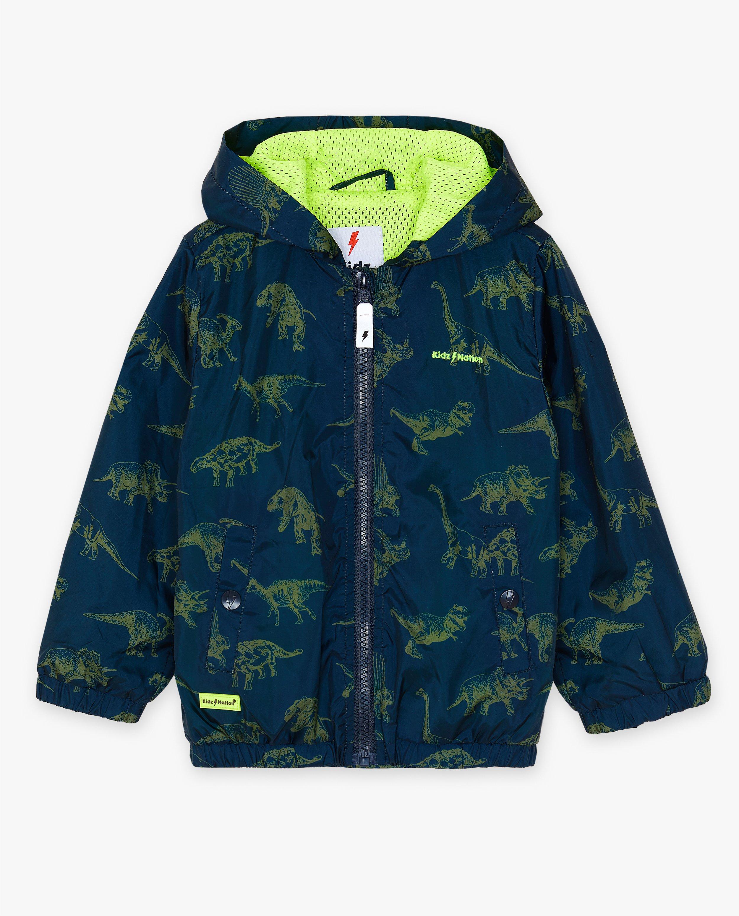 Regenjas met dinoprint - null - Kidz Nation