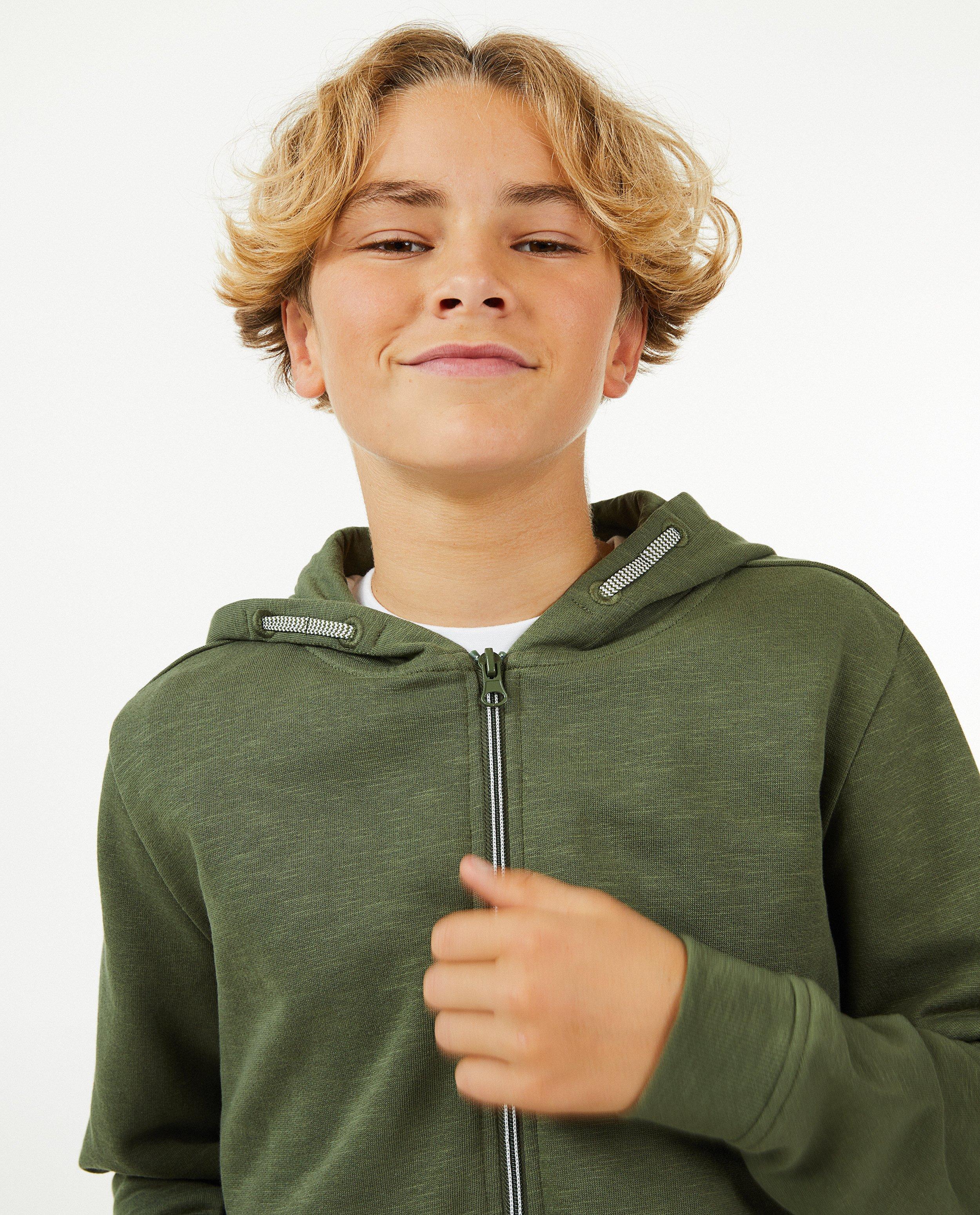 Cardigans - Gilet molletonné bleu, 7-14 ans