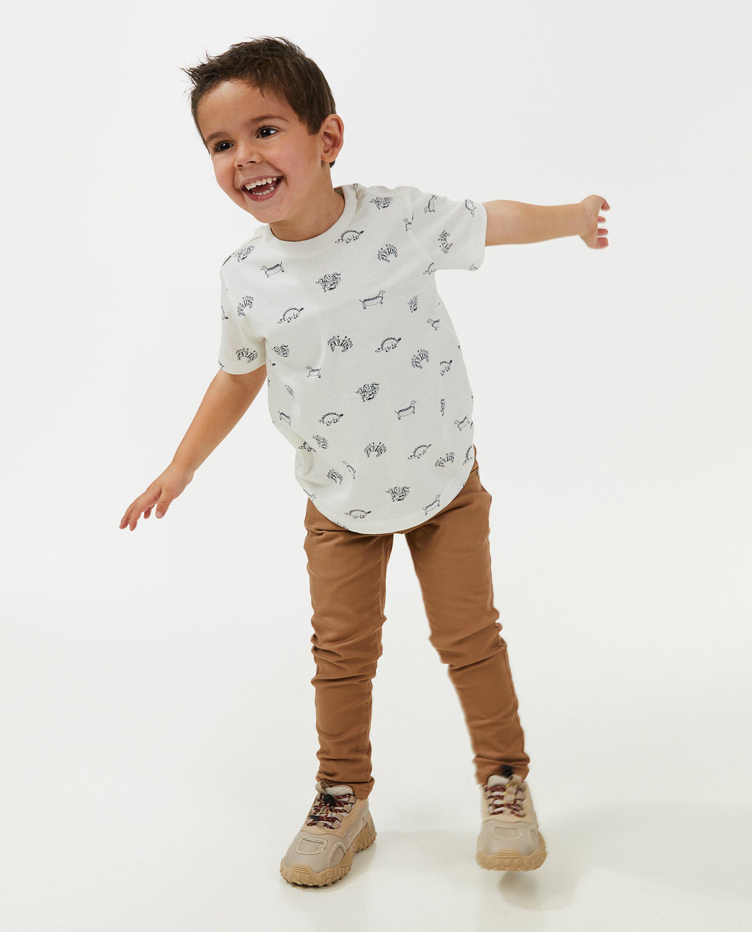 Pantalon brun, skinny fit - null - Besties