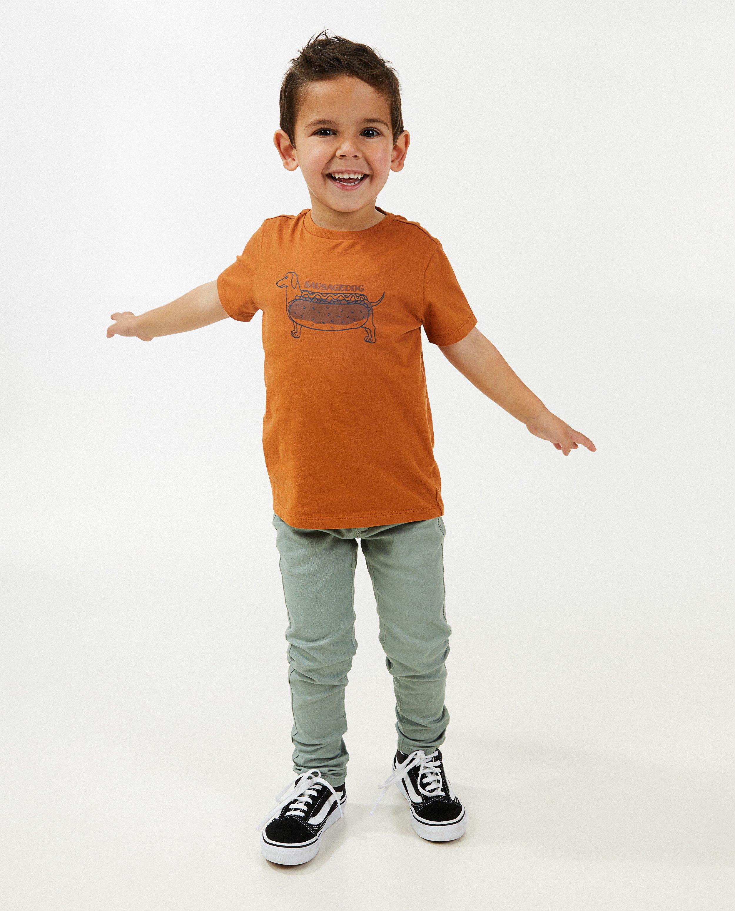 Pantalon gris-vert, skinny fit - null - Besties