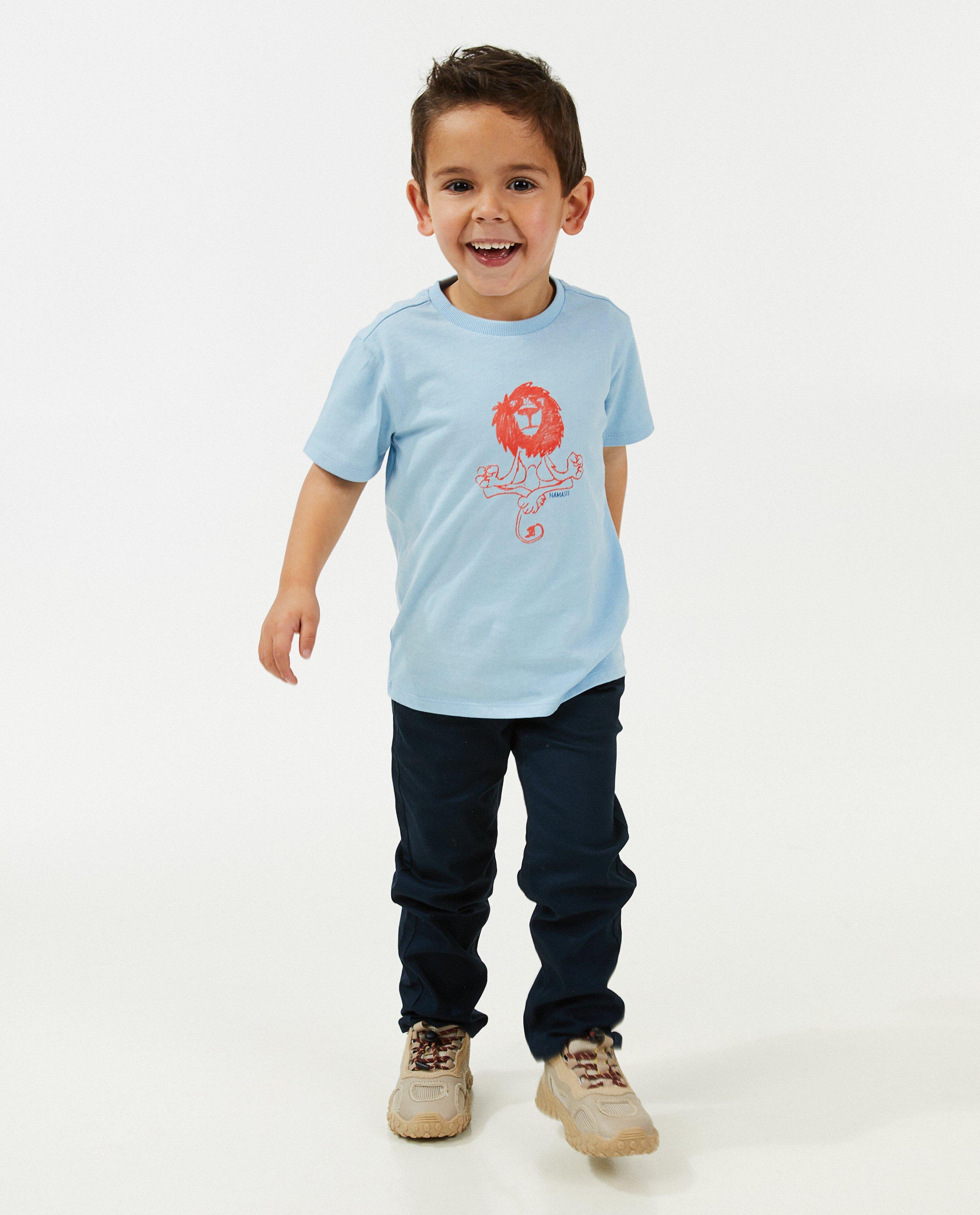 Blauwe broek, slim fit - null - Besties