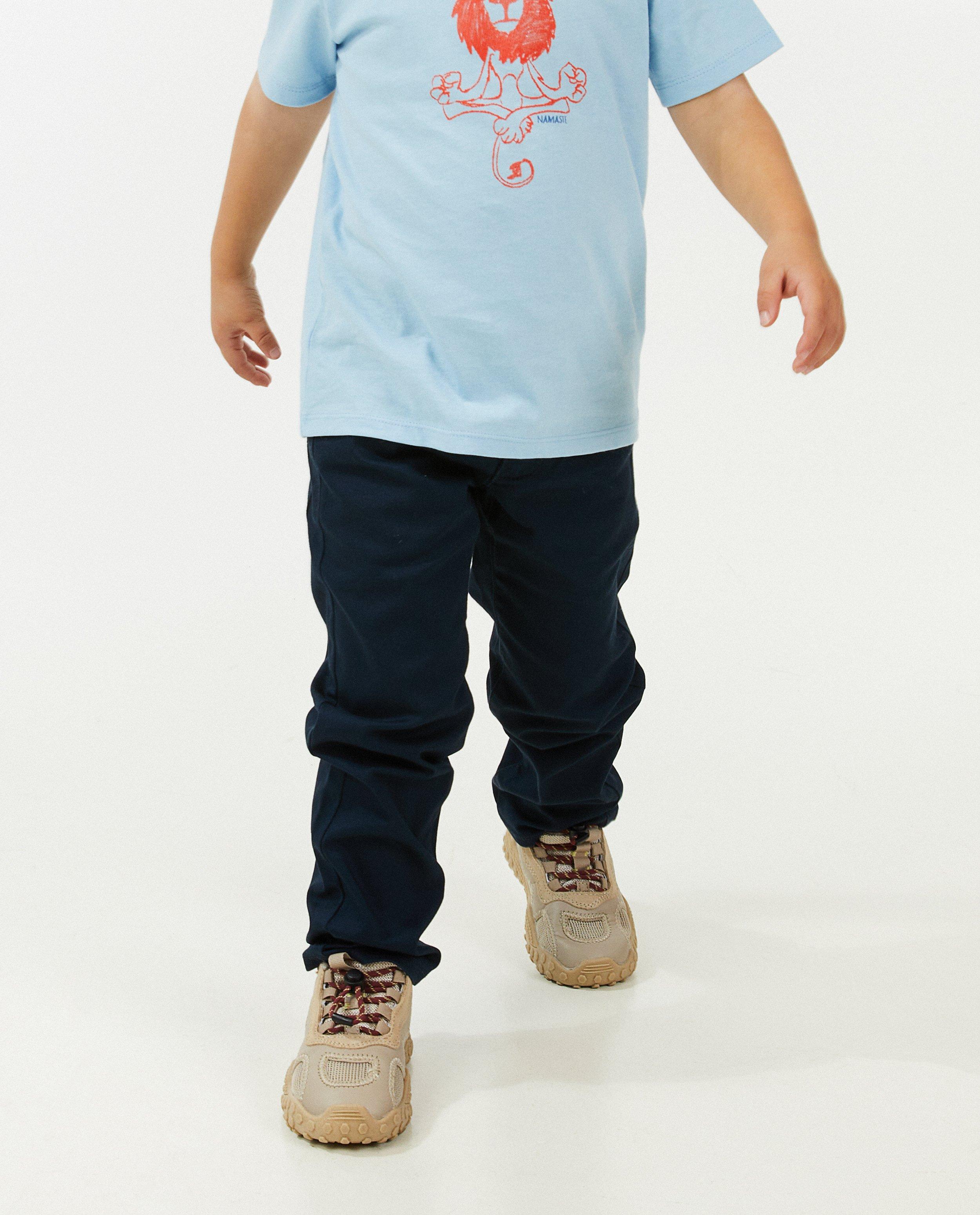 Pantalons - Pantalon bleu, slim fit