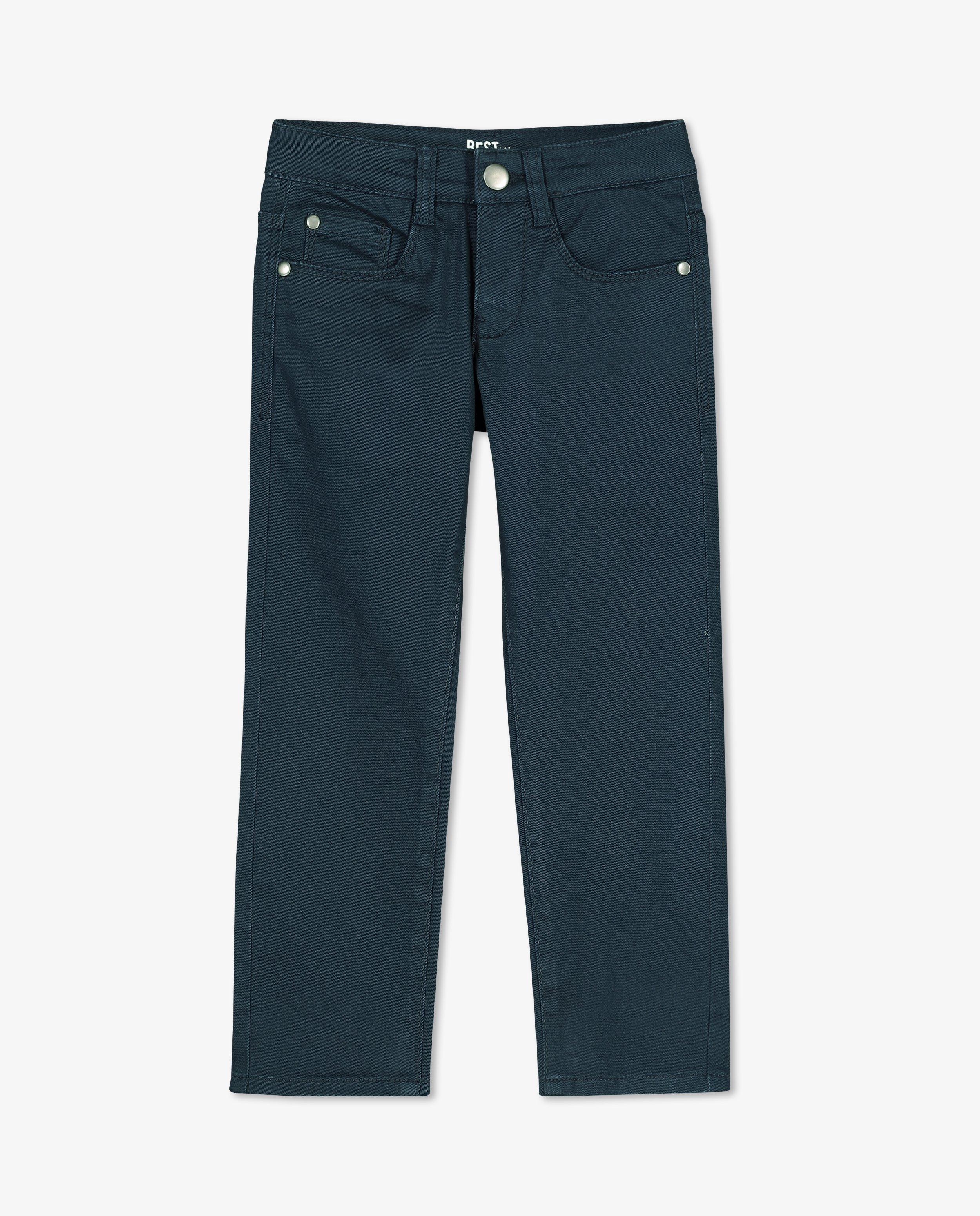 Pantalons - Pantalon bleu, slim fit