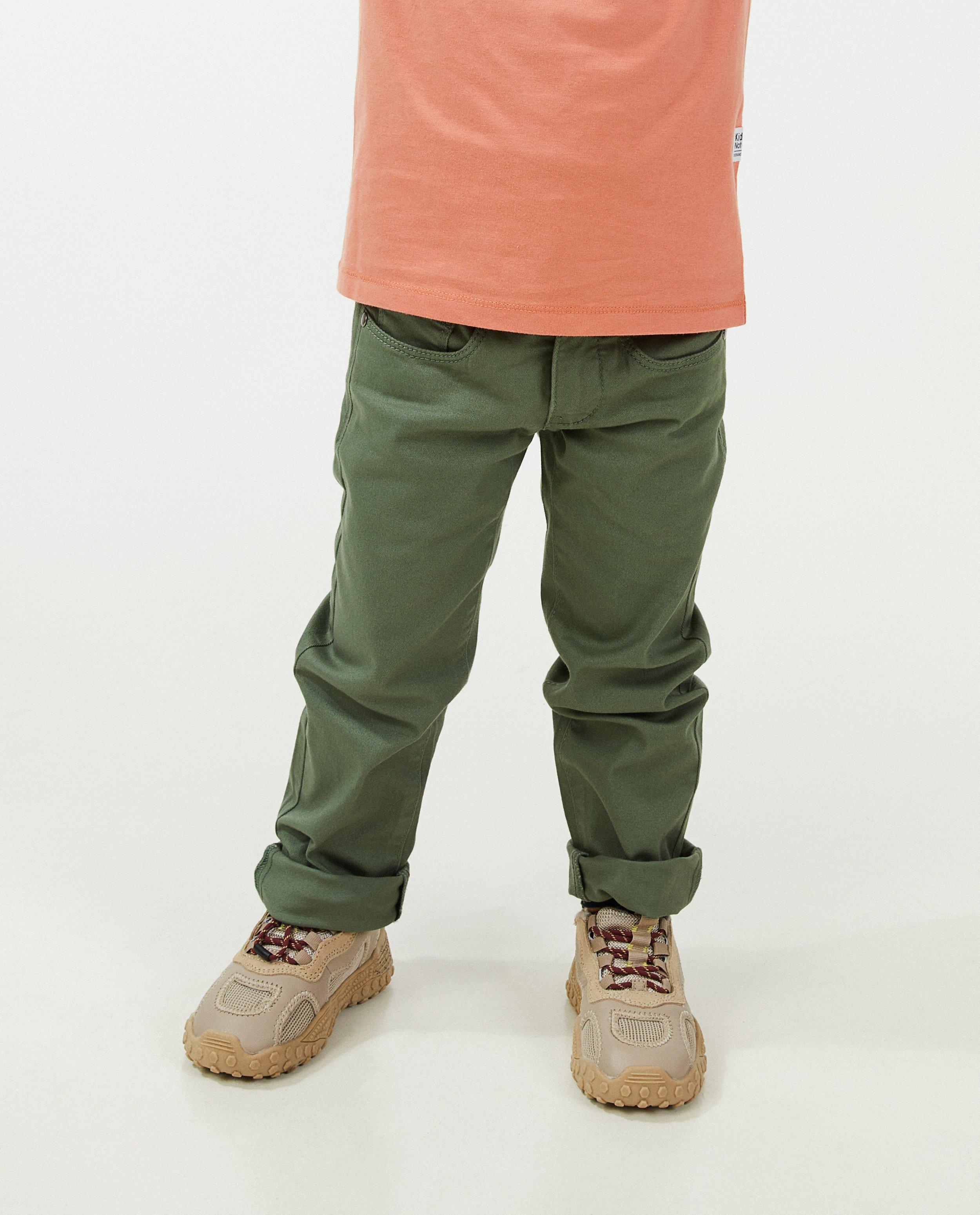 Pantalons - Pantalon bleu, slim fit