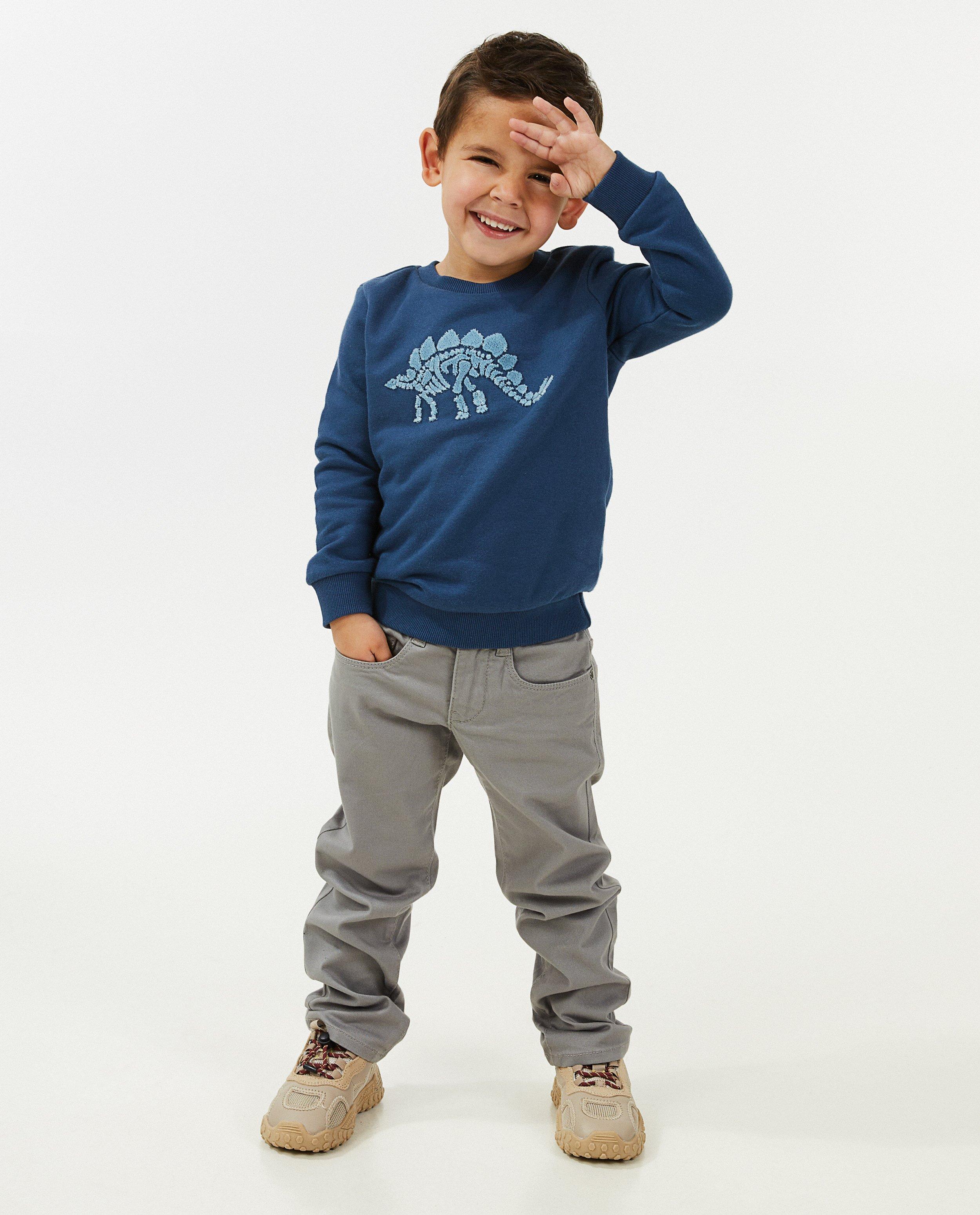 Pantalon bleu, slim fit - null - Besties
