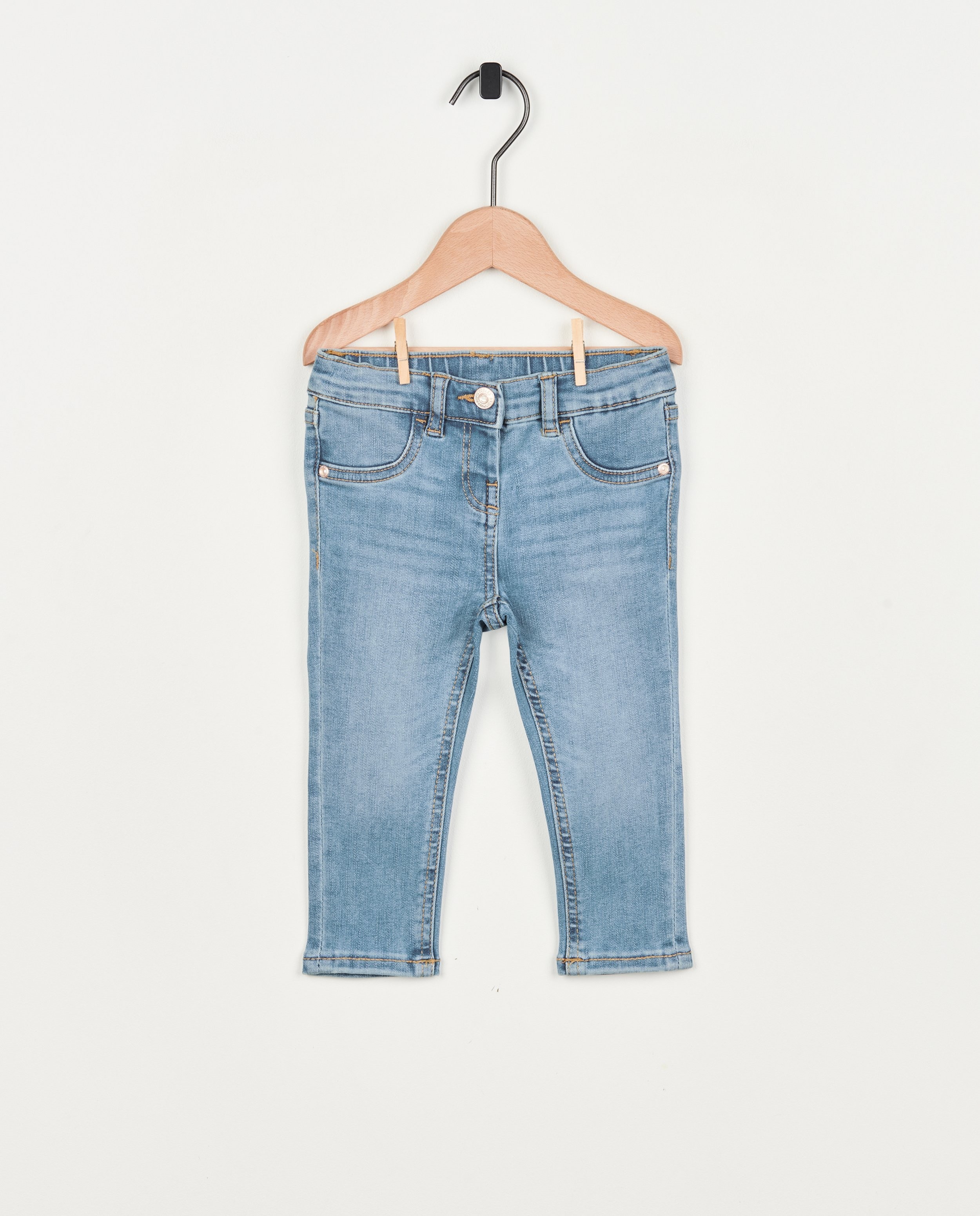 Lichtblauwe jeans, skinny fit - null - Cuddles and Smiles