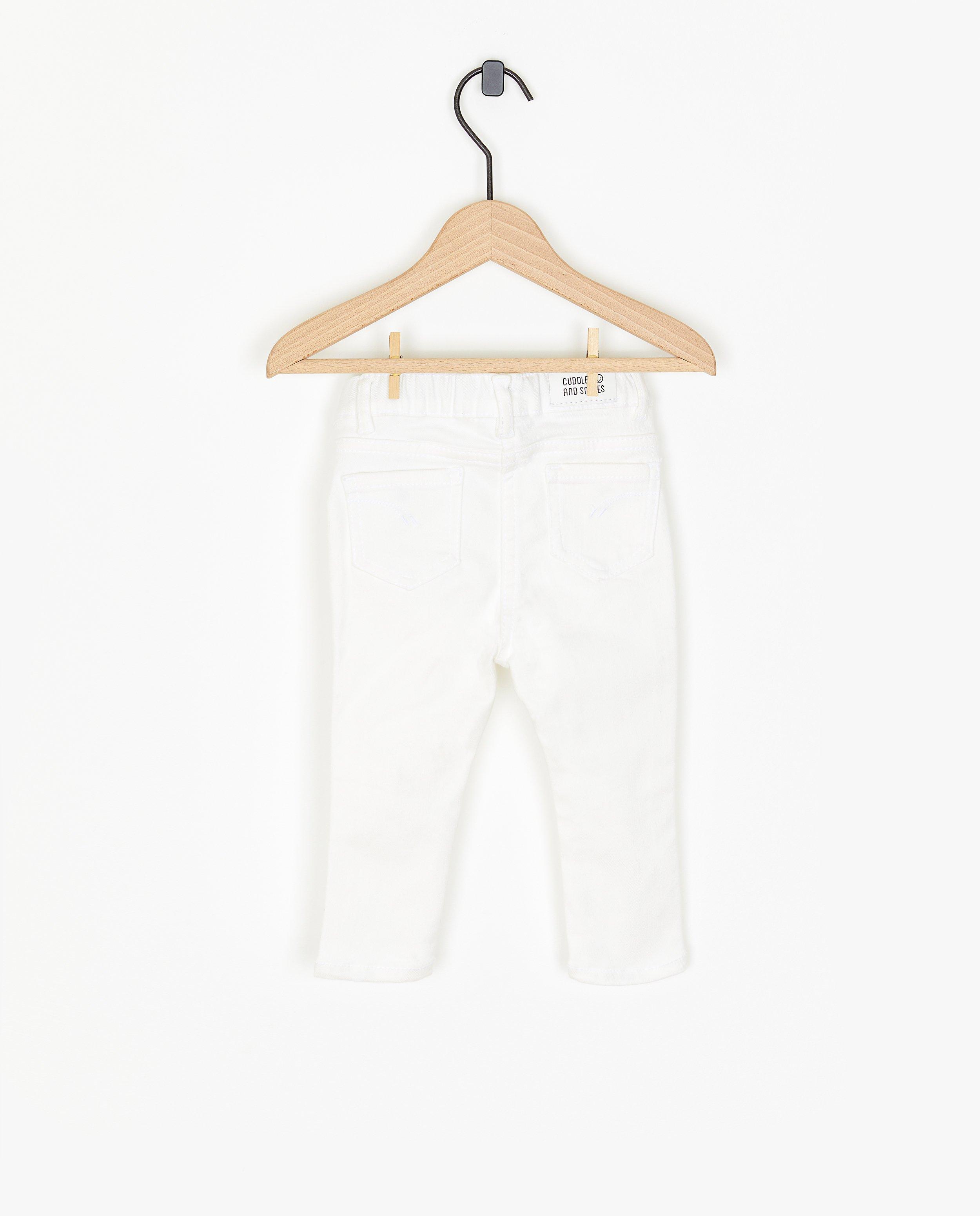 Jeans - Witte jeans, skinny fit