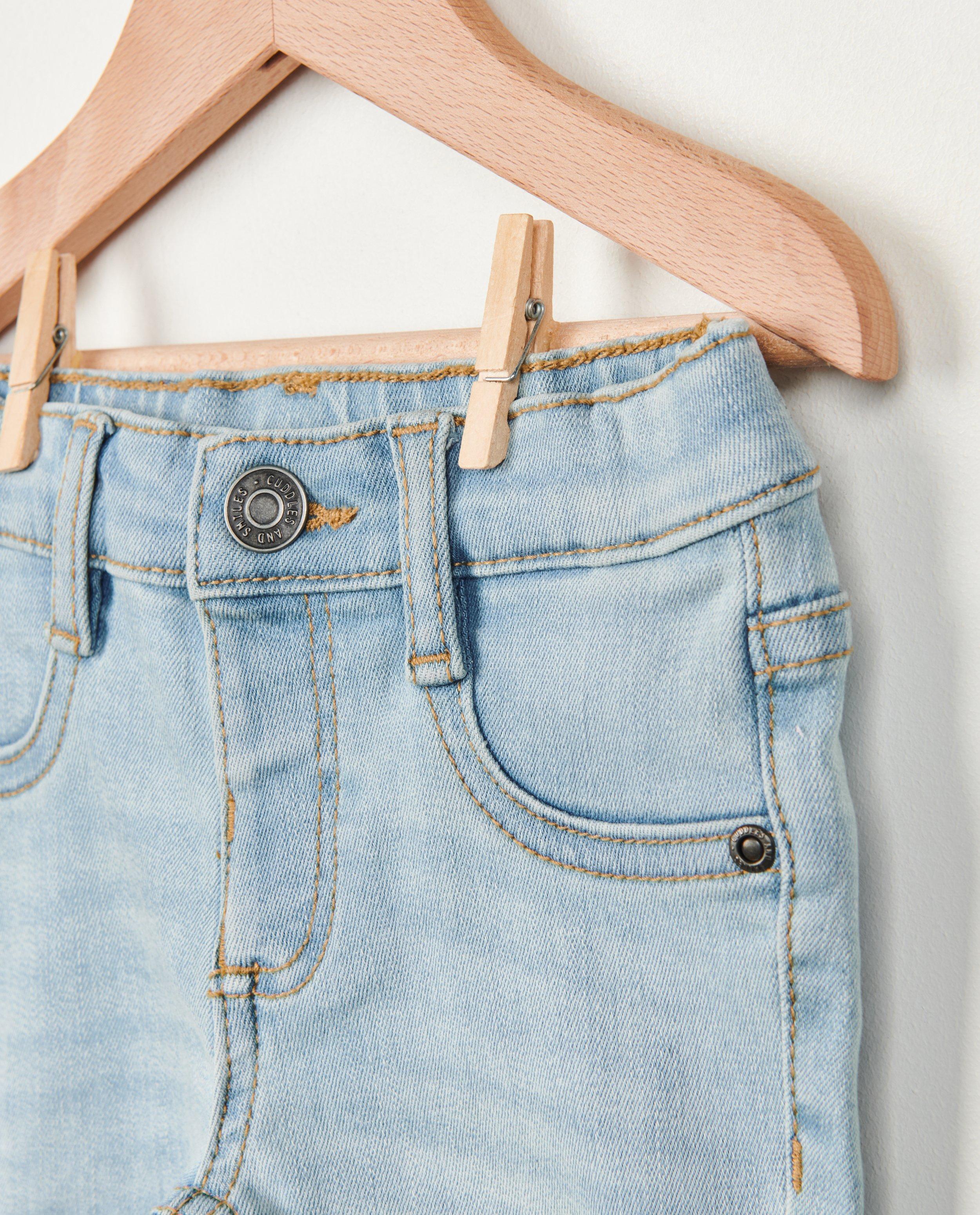 Jeans - Jeans bleu, coupe skinny