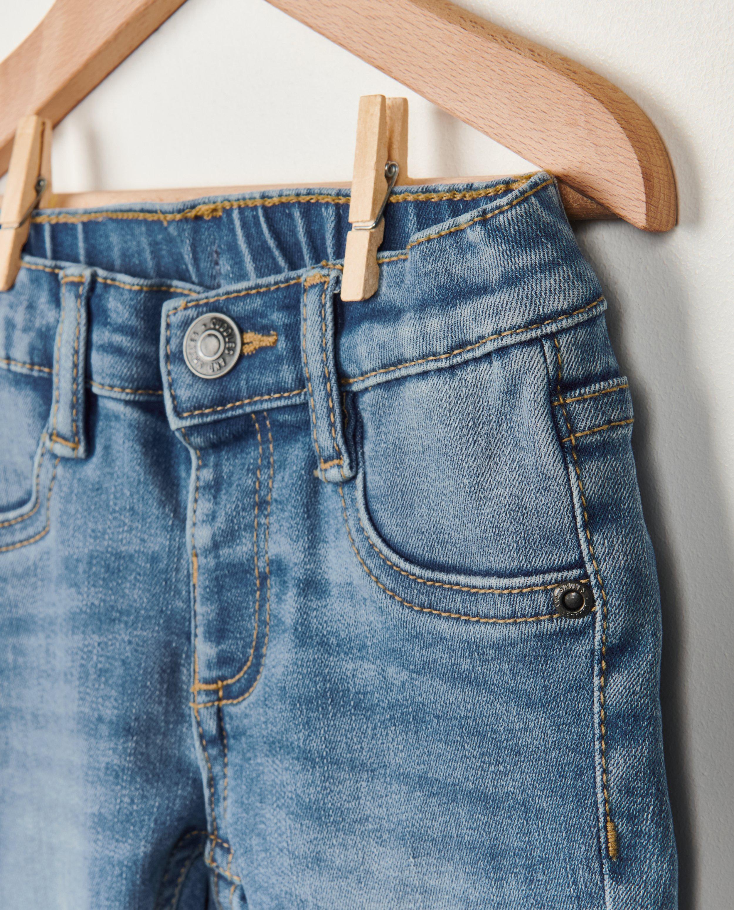 Jeans - Blauwe jeans, skinny fit