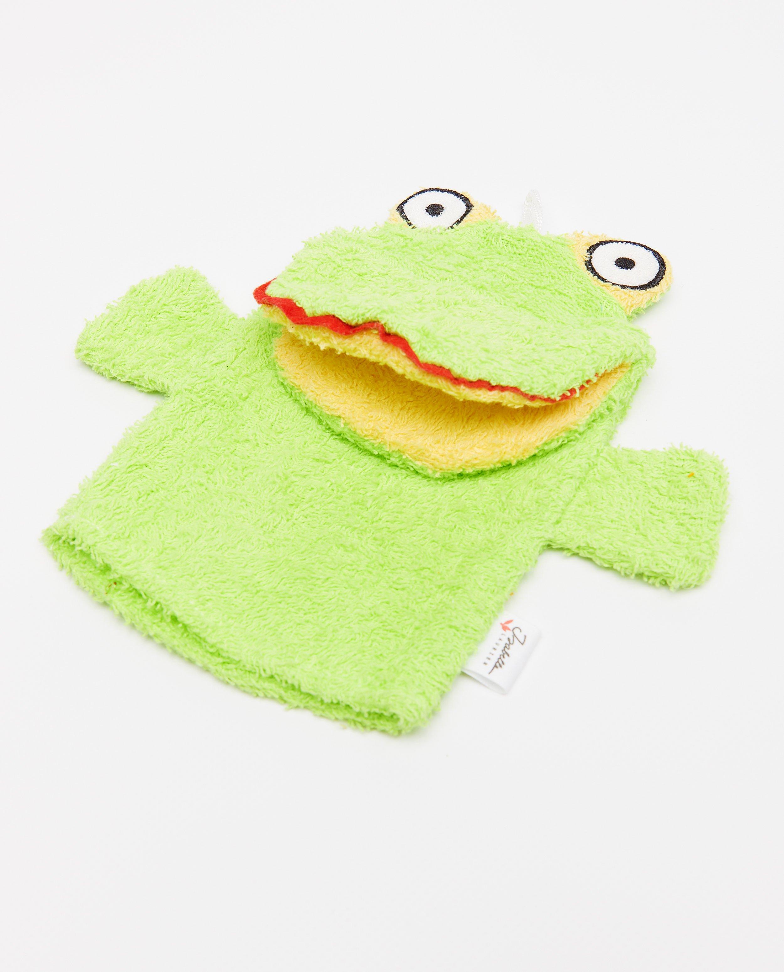 Cadeaux - Gant de toilette grenouille