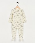 Offwhite pyjama met print - null - Cuddles and Smiles