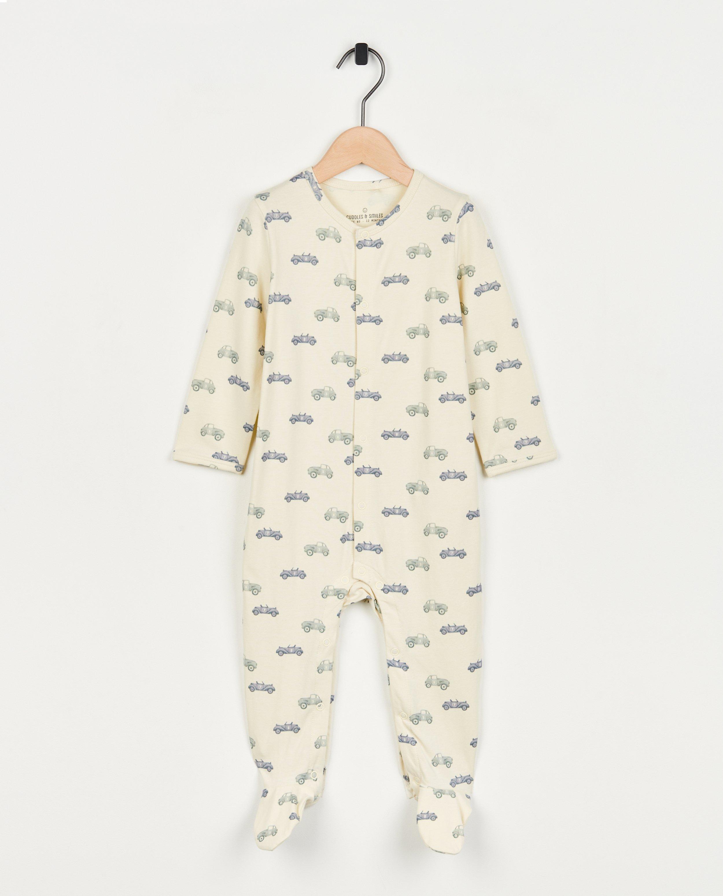 Offwhite pyjama met print - null - Cuddles and Smiles