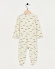 Nachtkleding - Offwhite pyjama met print