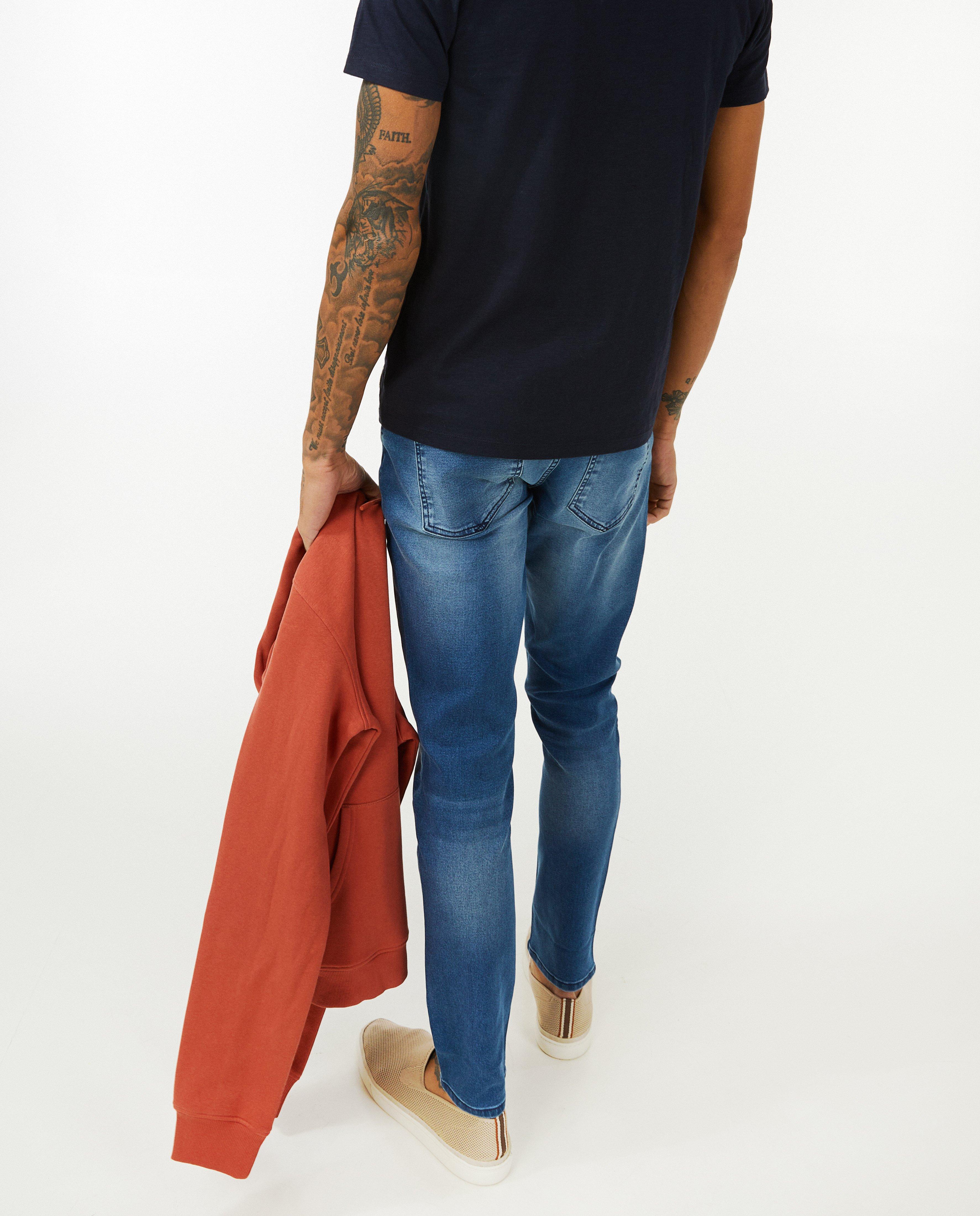 Jeans - Grijze jeans, skinny fit