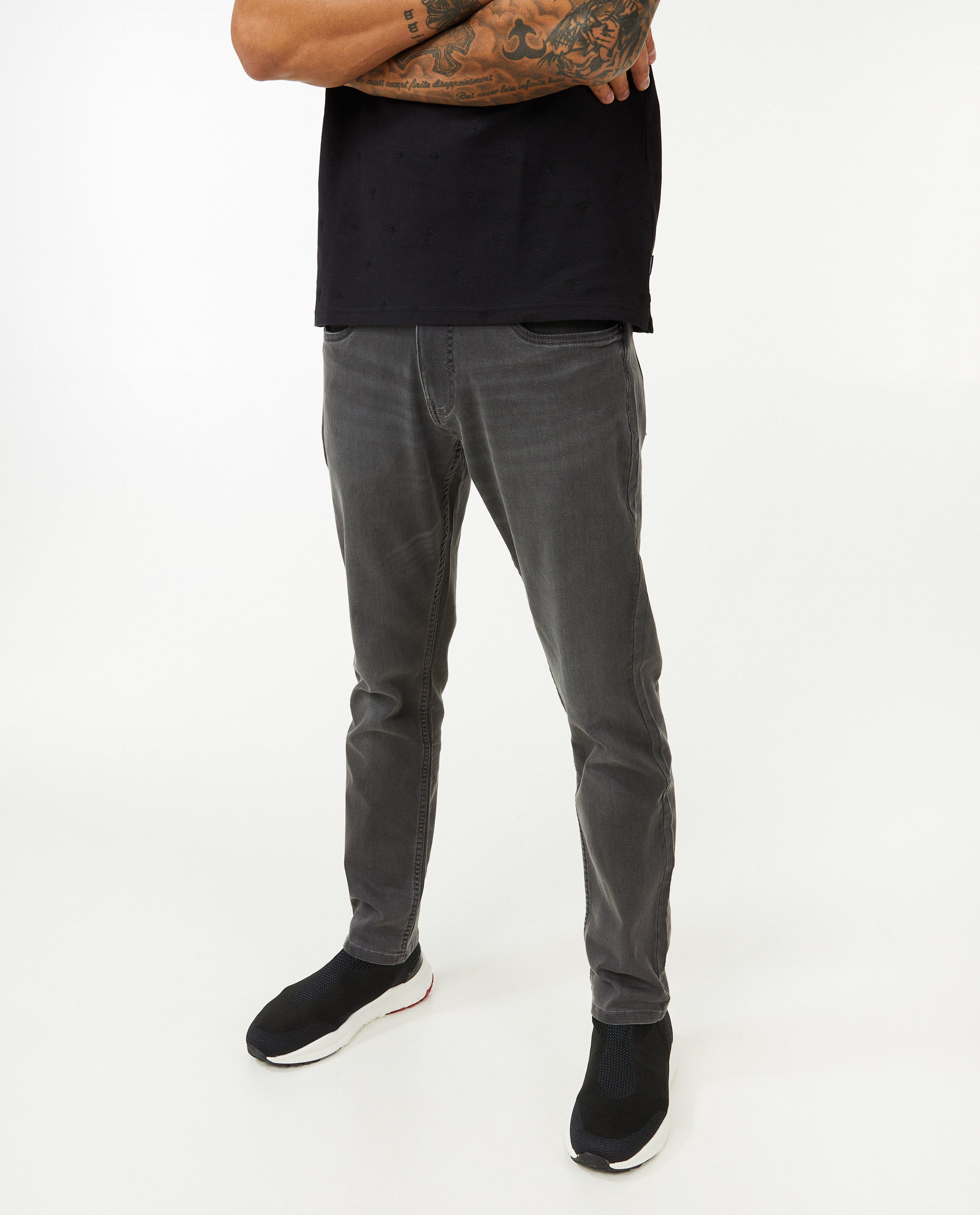 Jeans - Grijze jeans, skinny fit