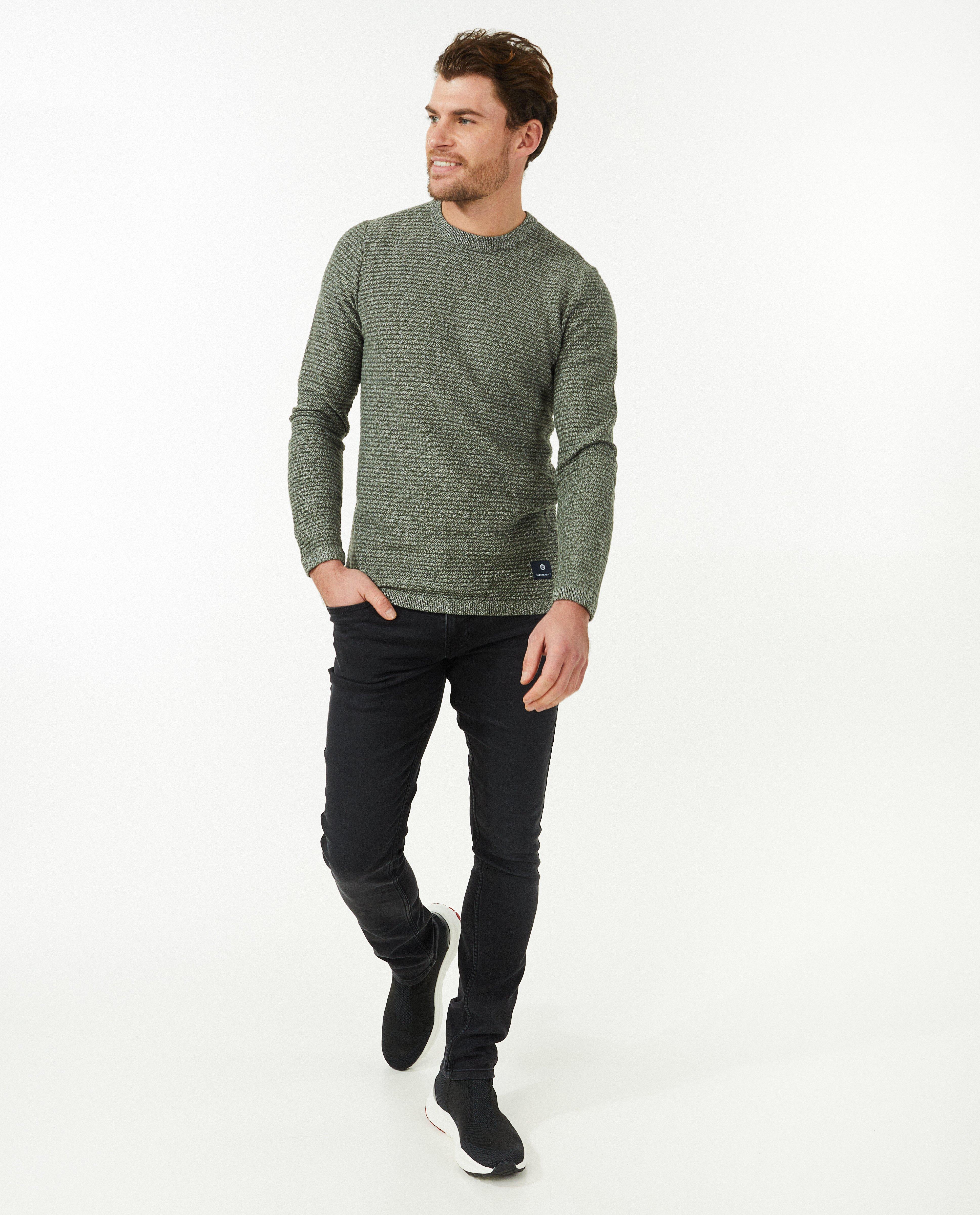 Blauwe jeans, skinny fit - null - Quarterback