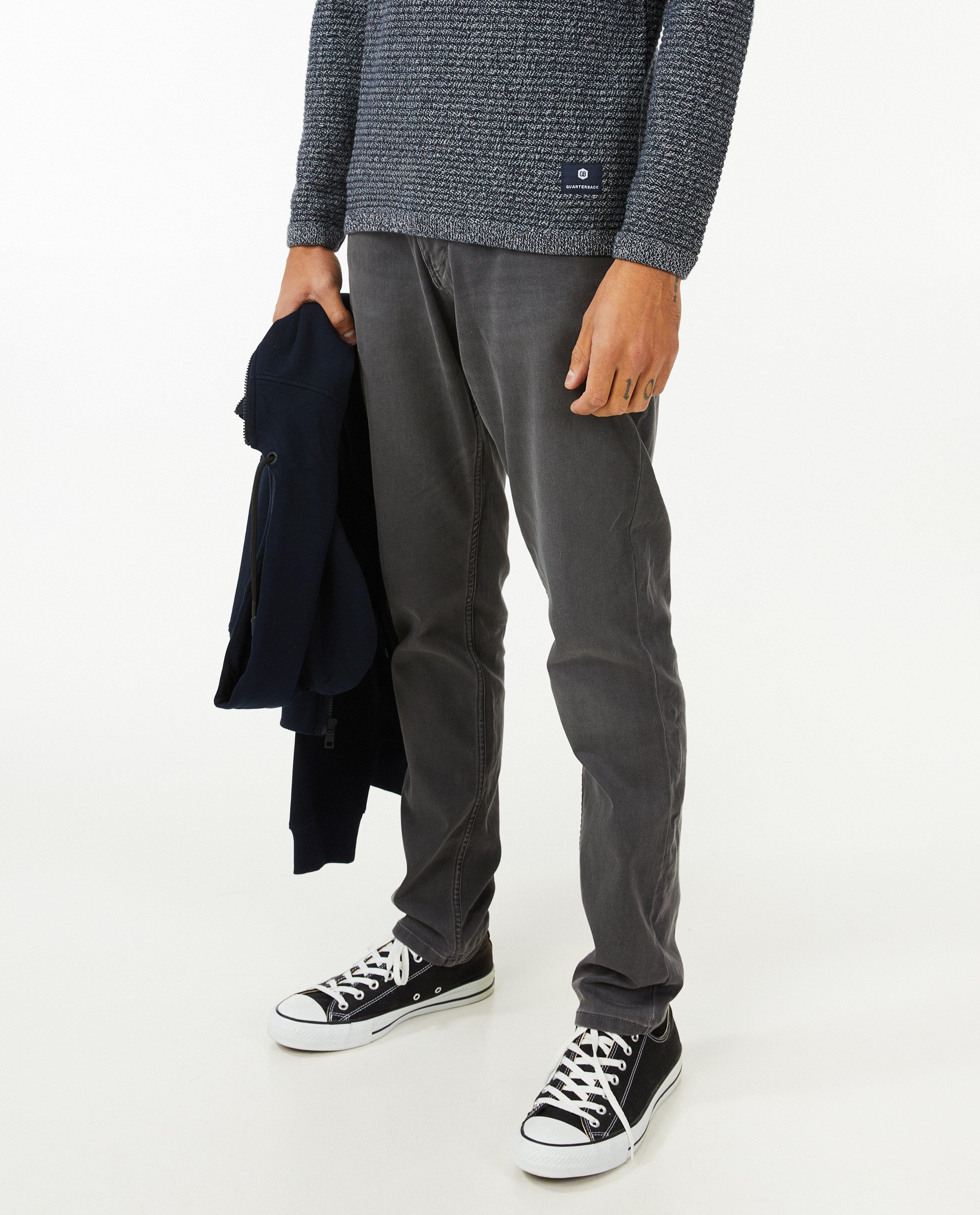 Jeans - Jeans gris, skinny fit