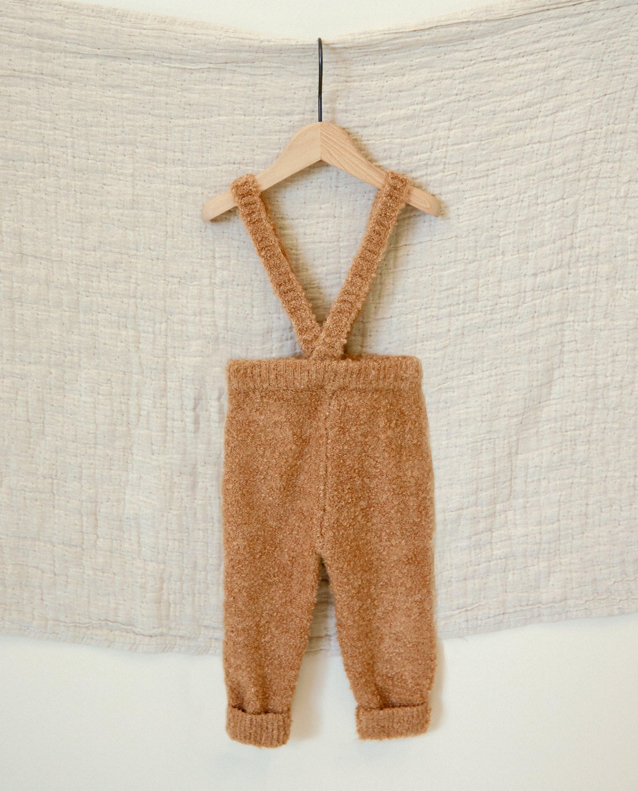 Broeken - Broek met bretellen, baby