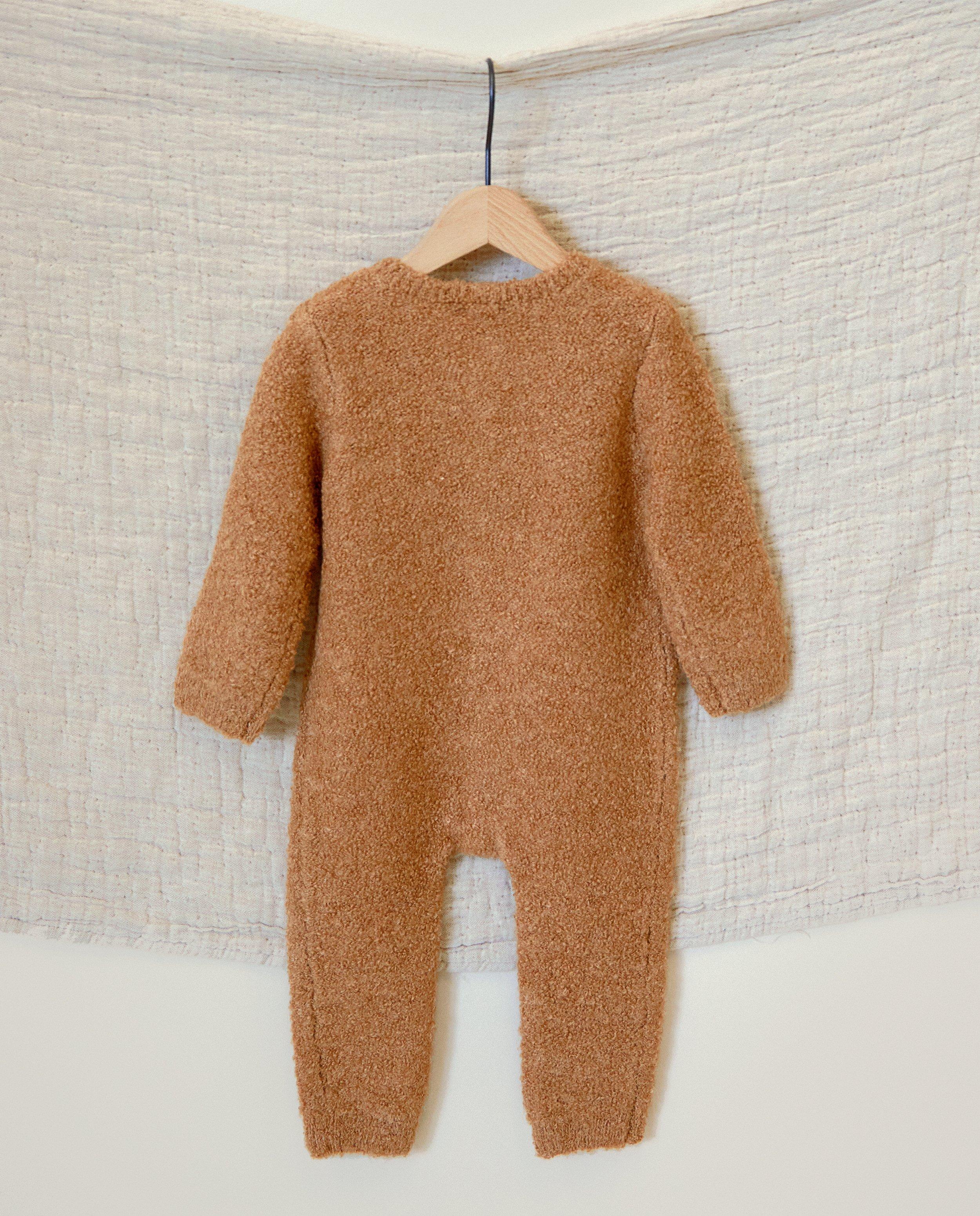 Jumpsuit - Kruippak van fijne brei, baby