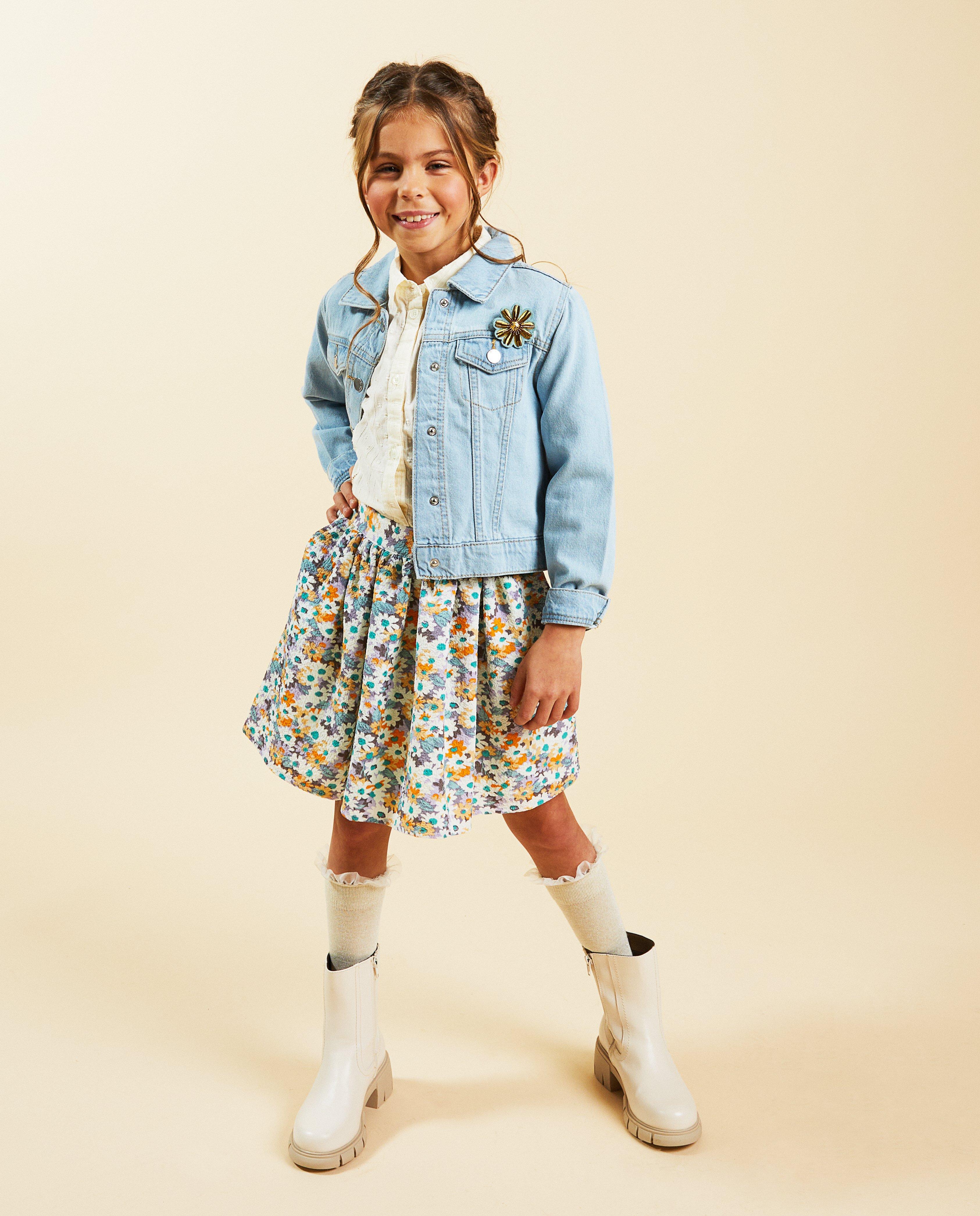Blazers - Veste en jeans bleu clair