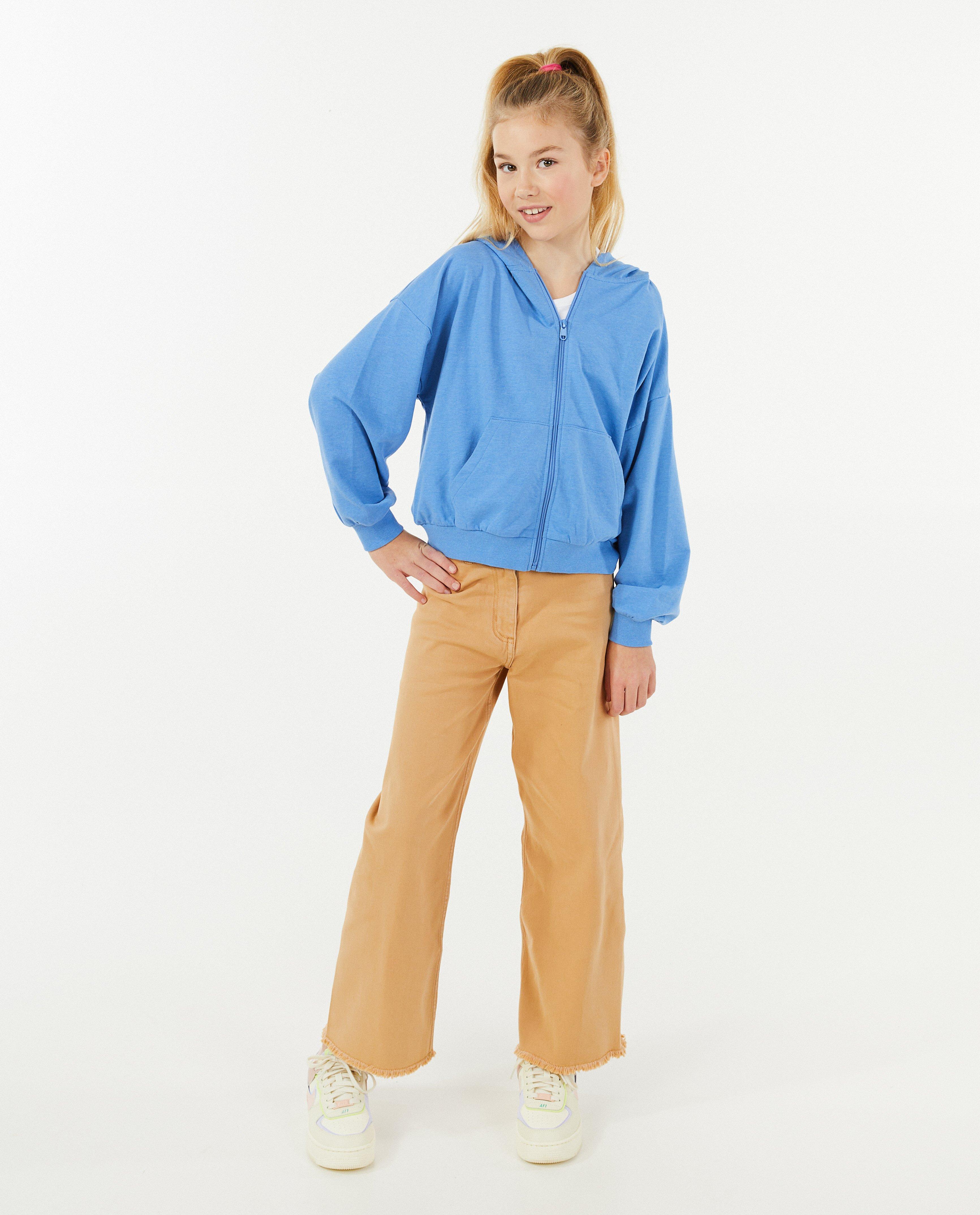 Roze broek, flared fit - null - Besties