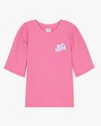 T-shirts - Top rose côtelé