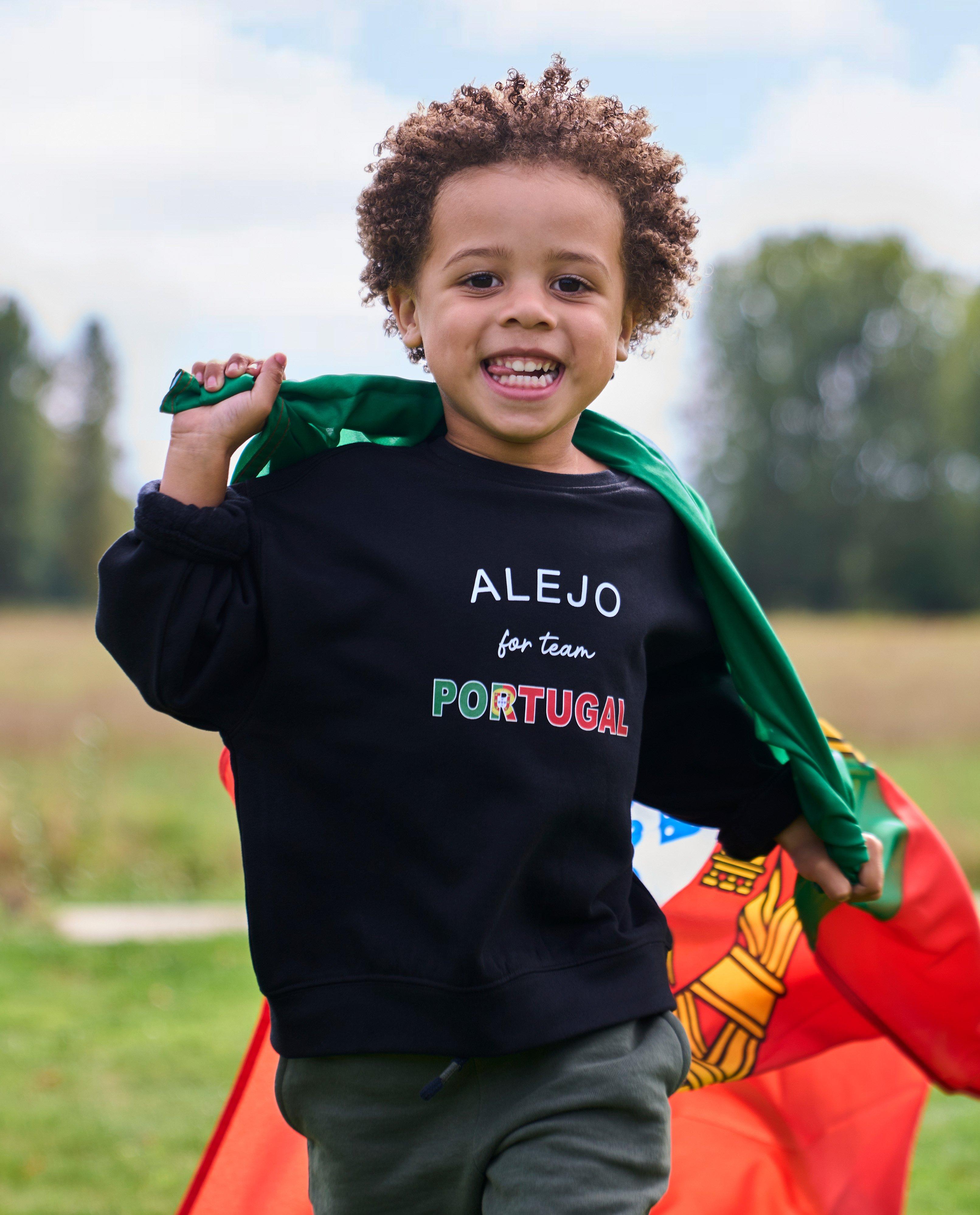Personaliseerbare supporterssweater, 2-7 jaar - null - JBC