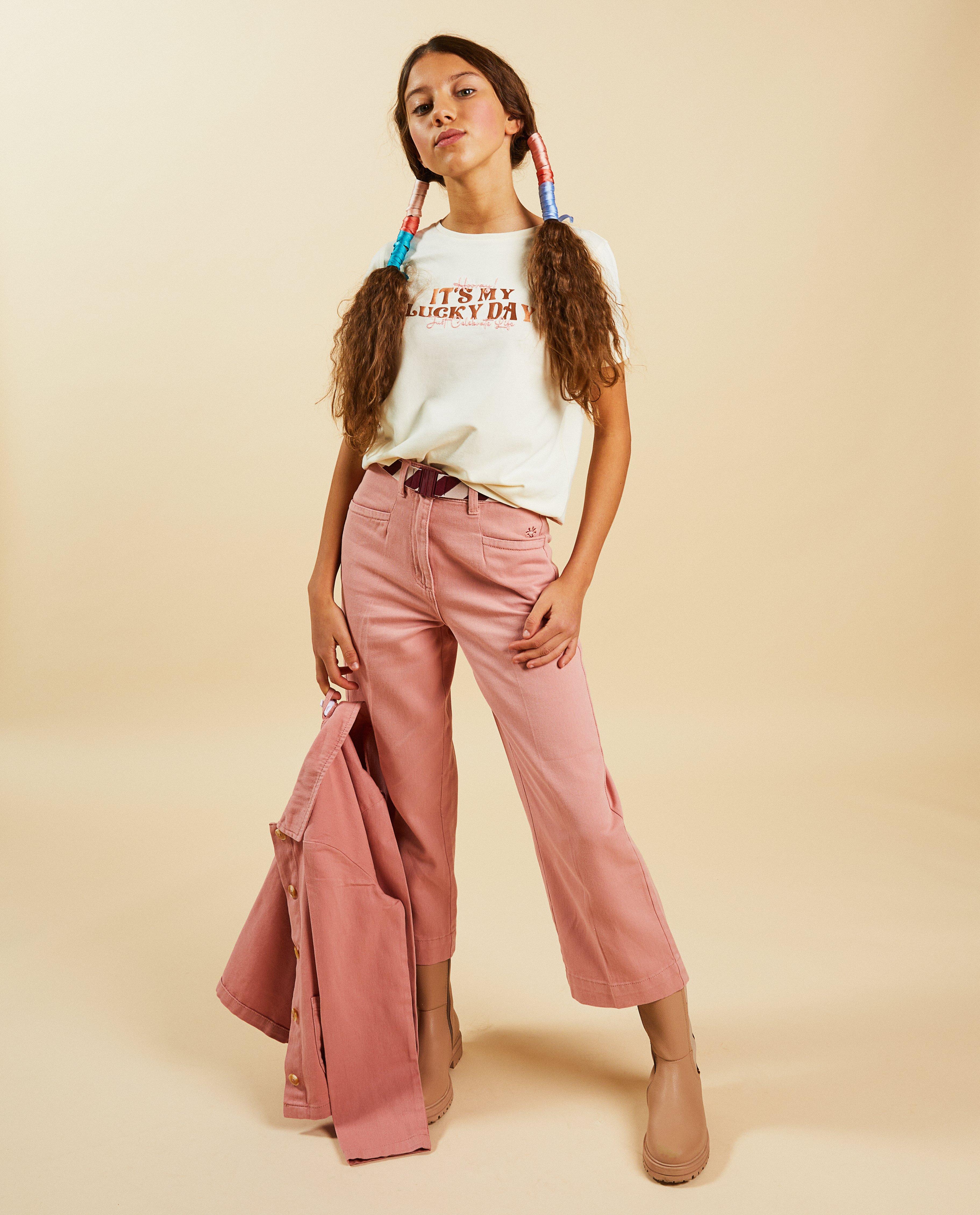 T-shirt met print, Communie - null - Milla Star
