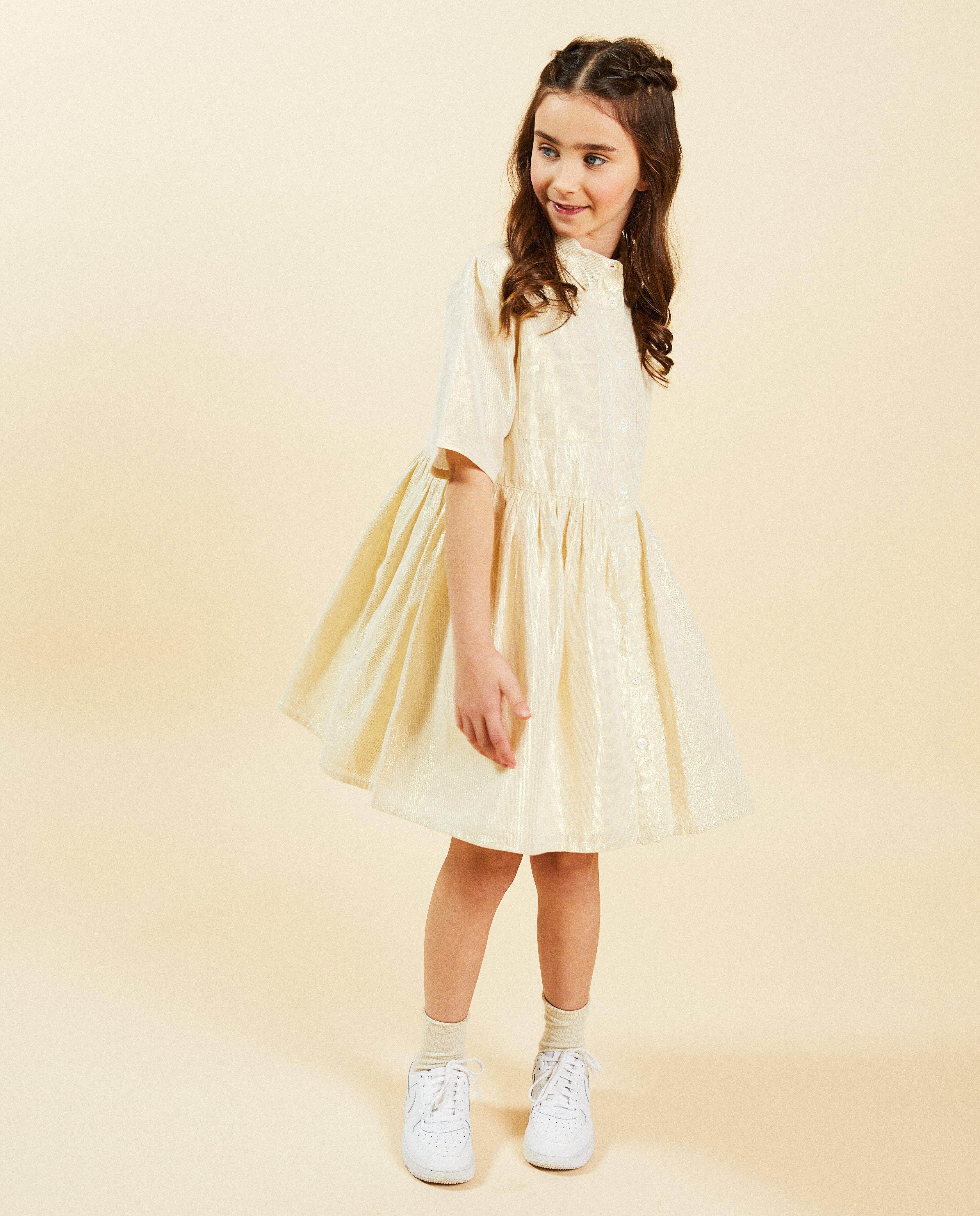 Robes - Robe à fil métallisé, Communion
