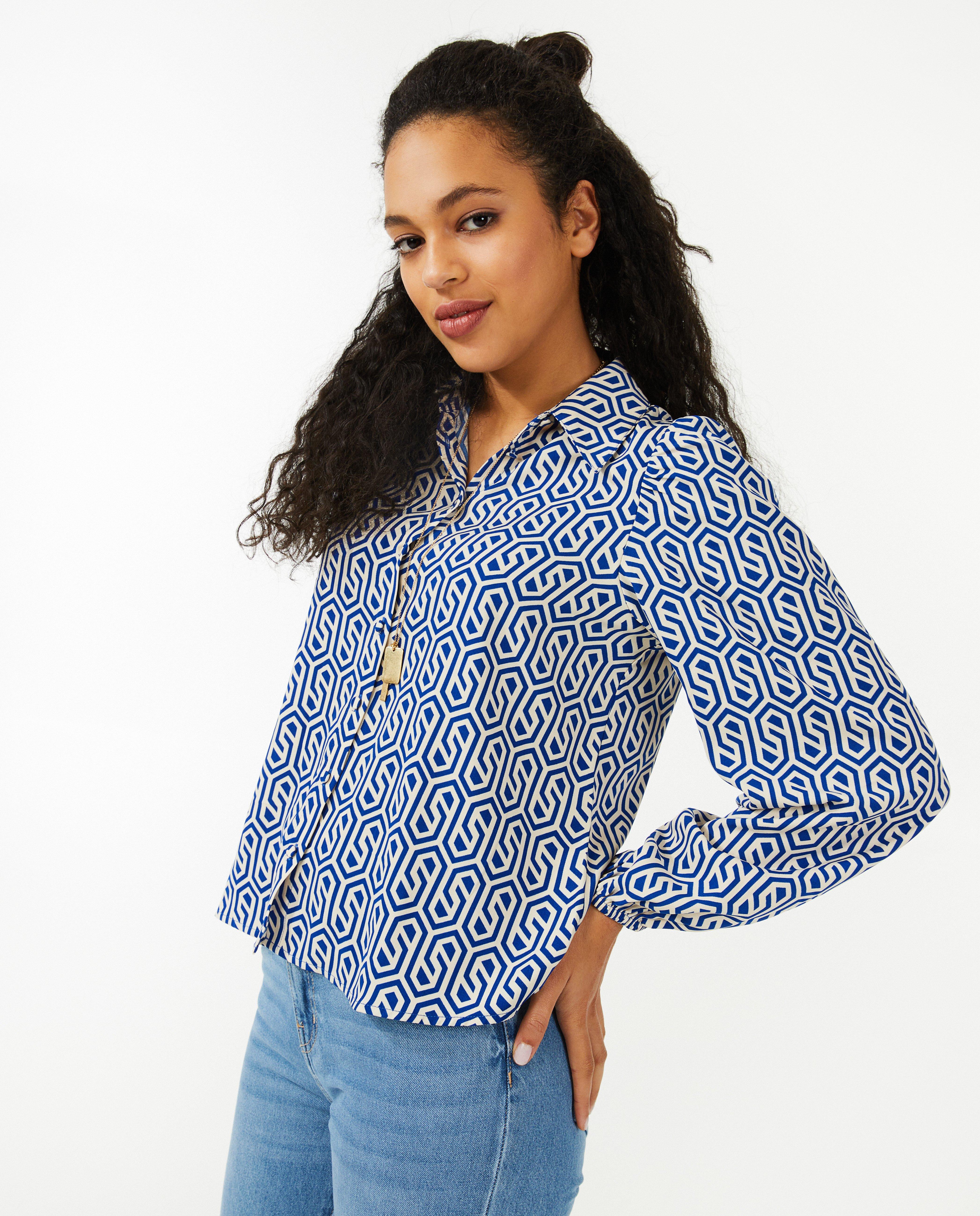 Chemises - Blouse à imprimé