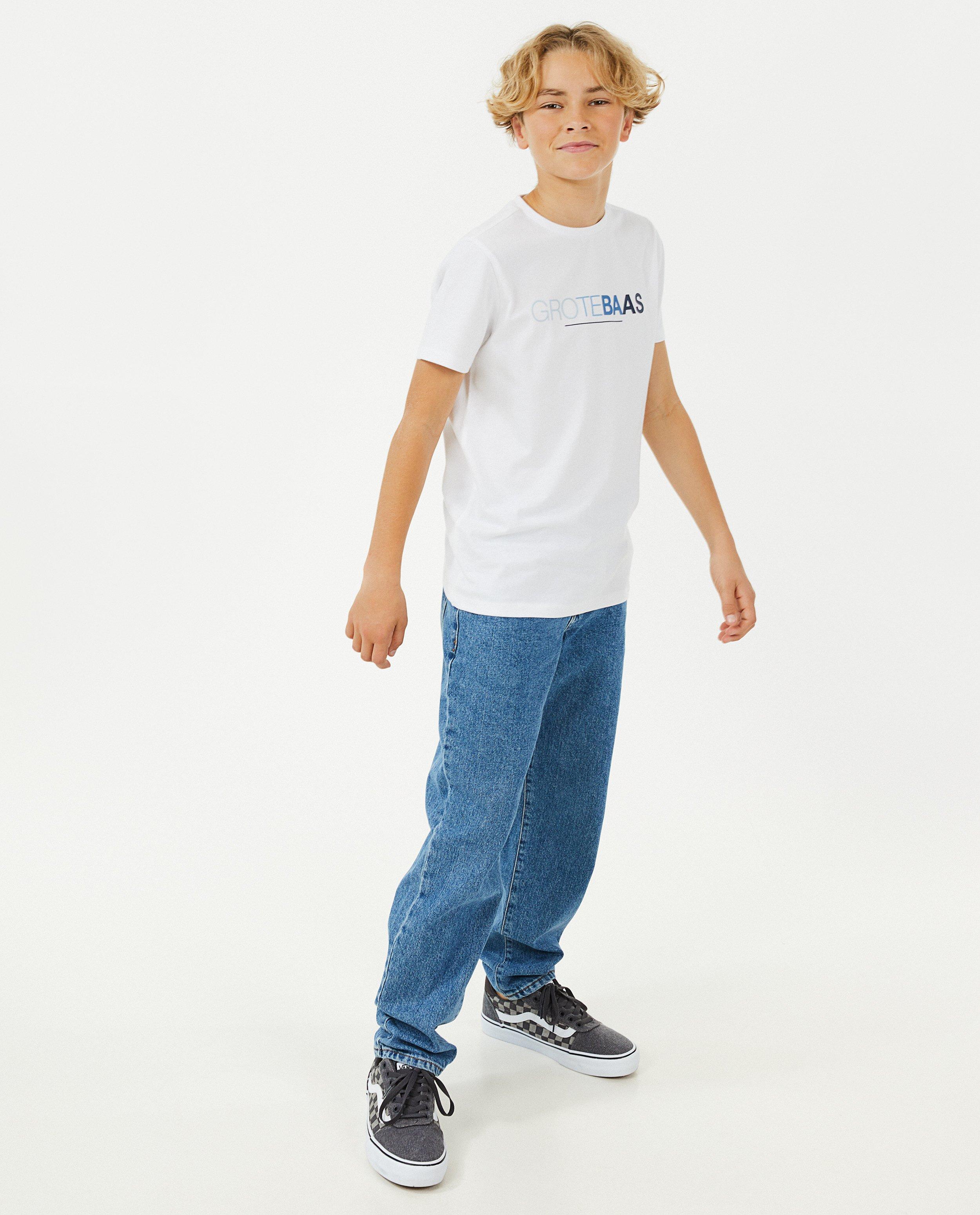 T-shirt à inscription (NL) - null - Fish & Chips