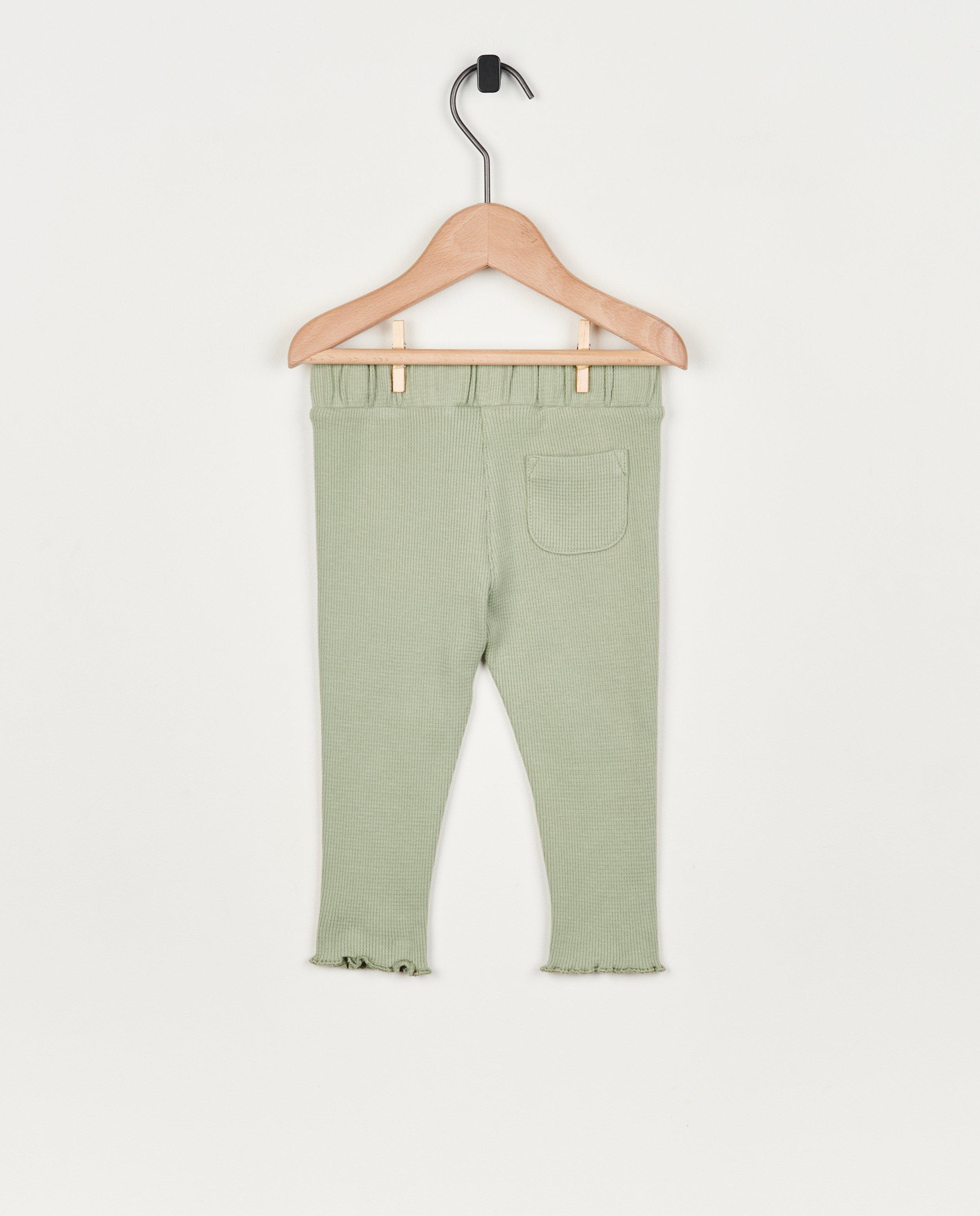 Leggings - Legging met wafelpatroon
