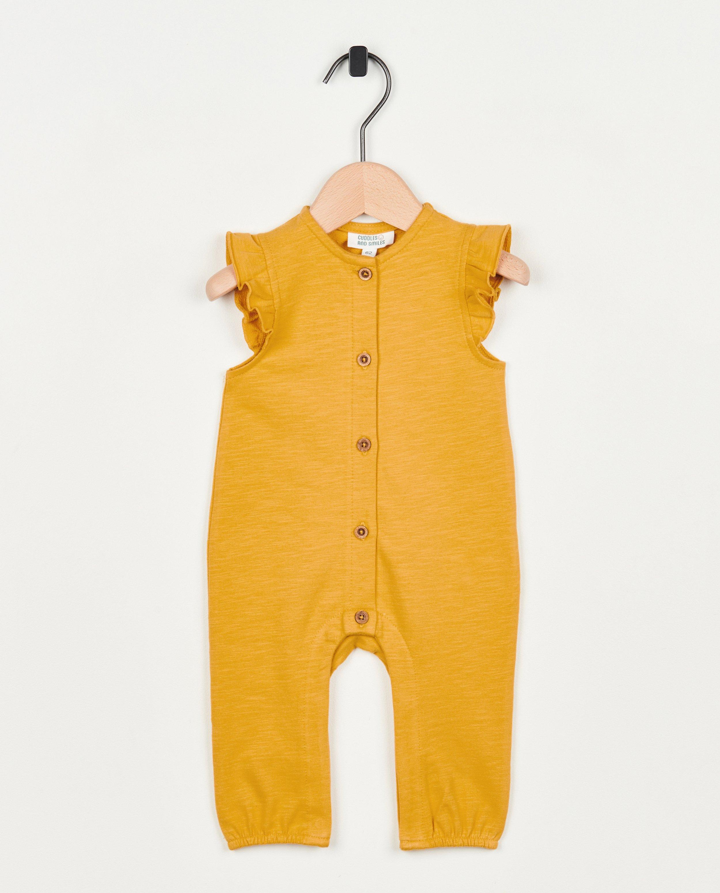Goudgele onesie - null - Newborn 50-68