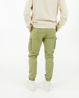 Pantalons - Pantalon vert, coupe cargo