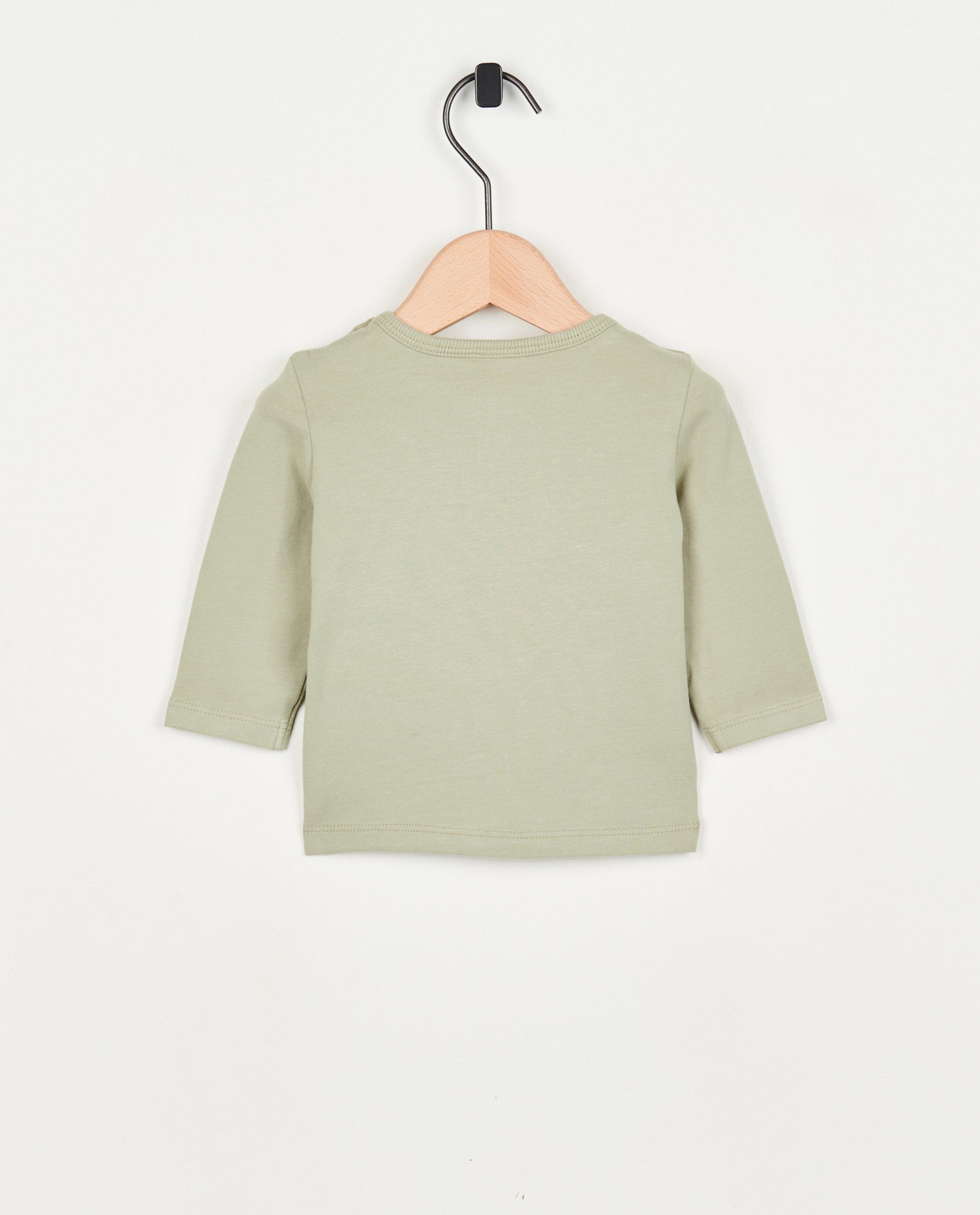 T-shirts - Groene longsleeve