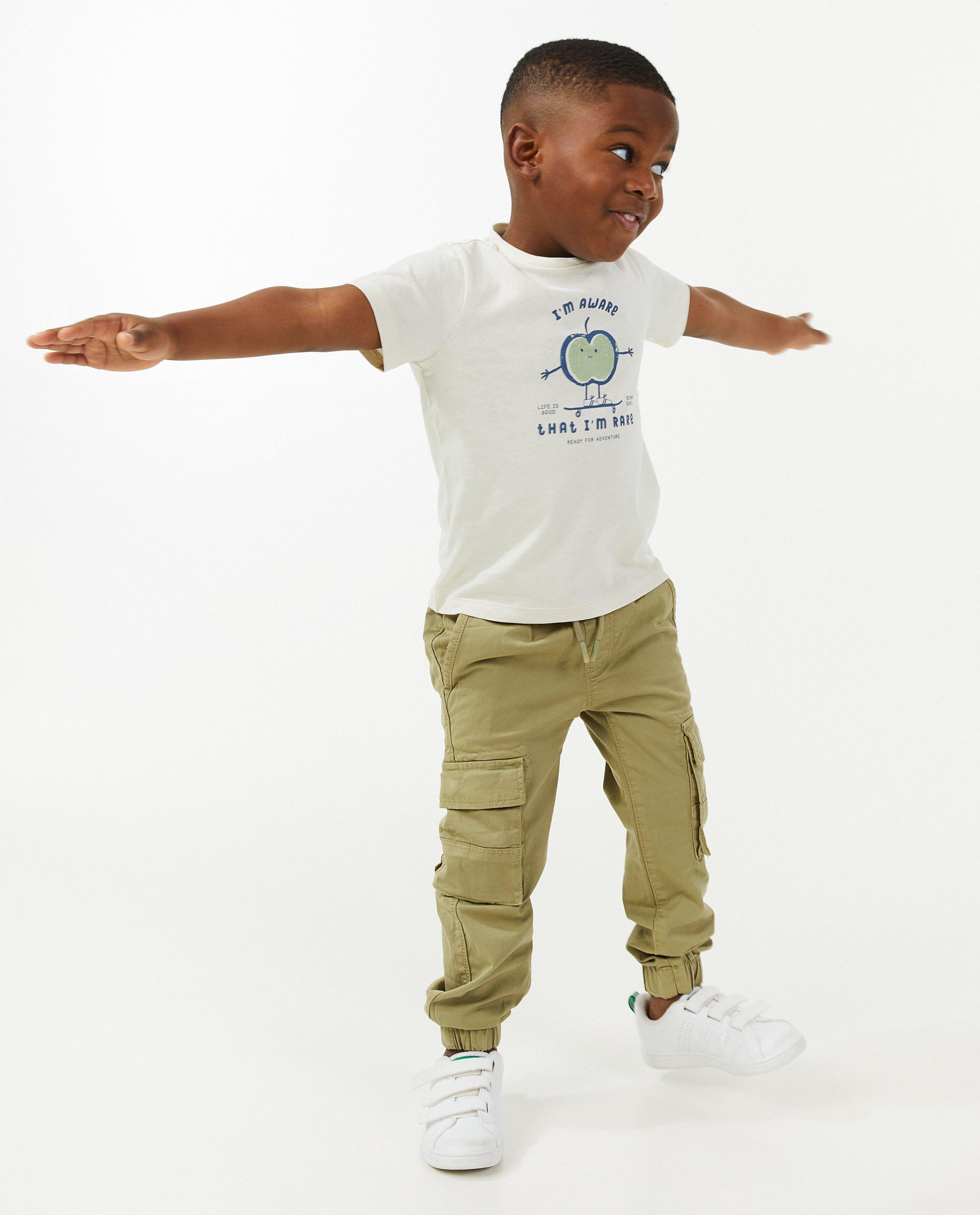 Pantalon cargo, 2-7 ans - null - Kidz Nation