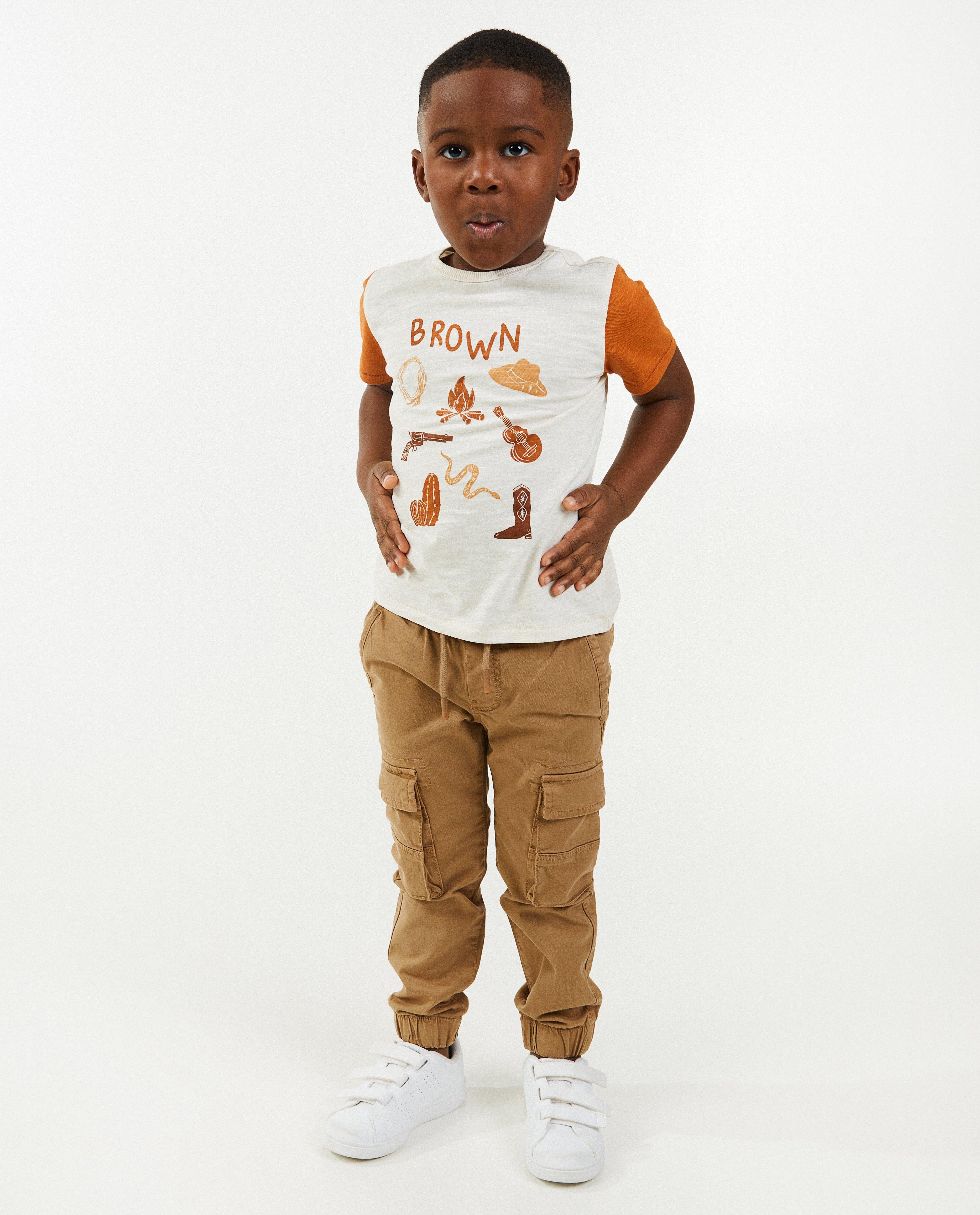 Pantalon cargo, 2-7 ans - null - Kidz Nation