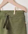 Pantalons - Jogger en coton bio