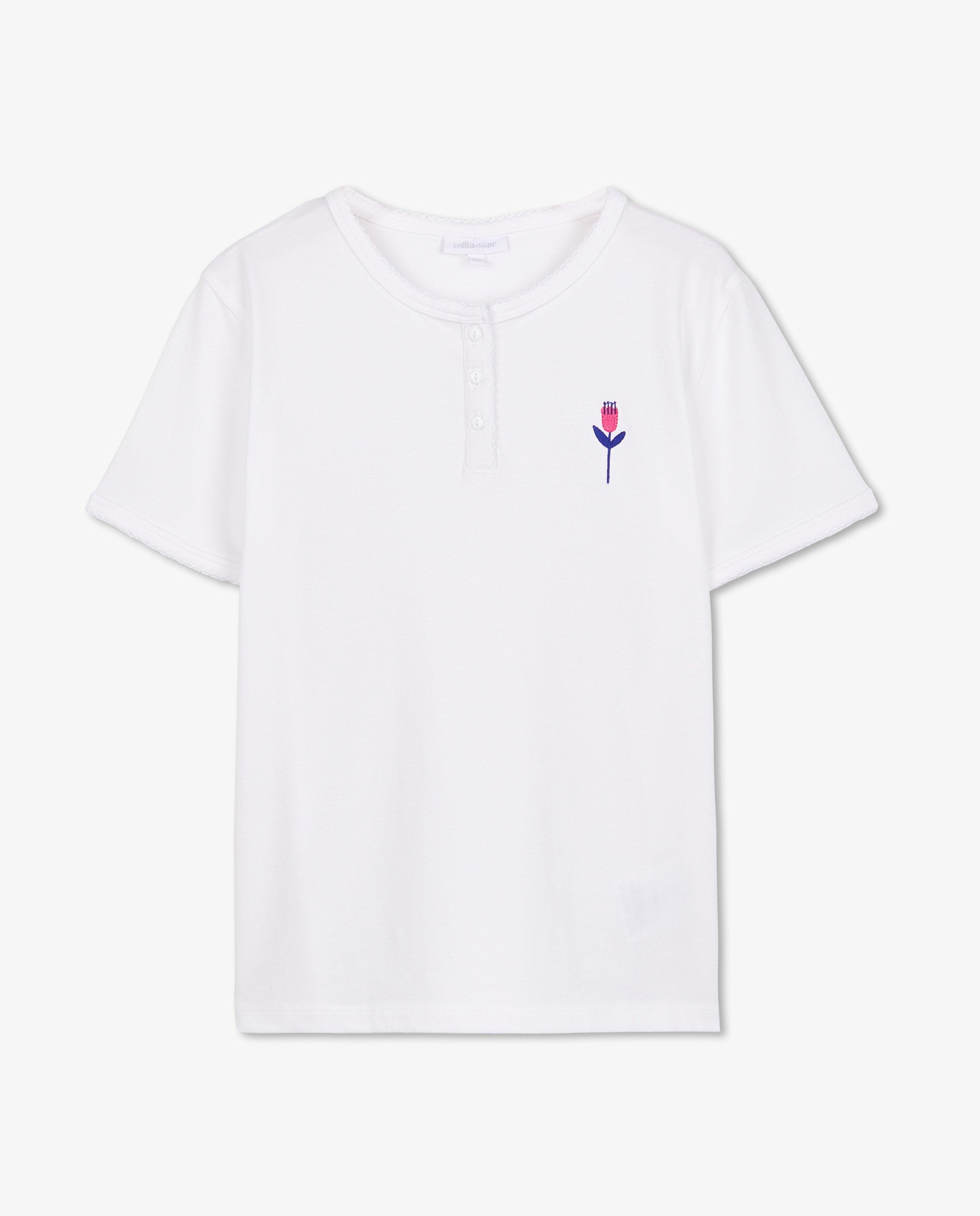 Wit T-shirt, Communie - null - Milla Star