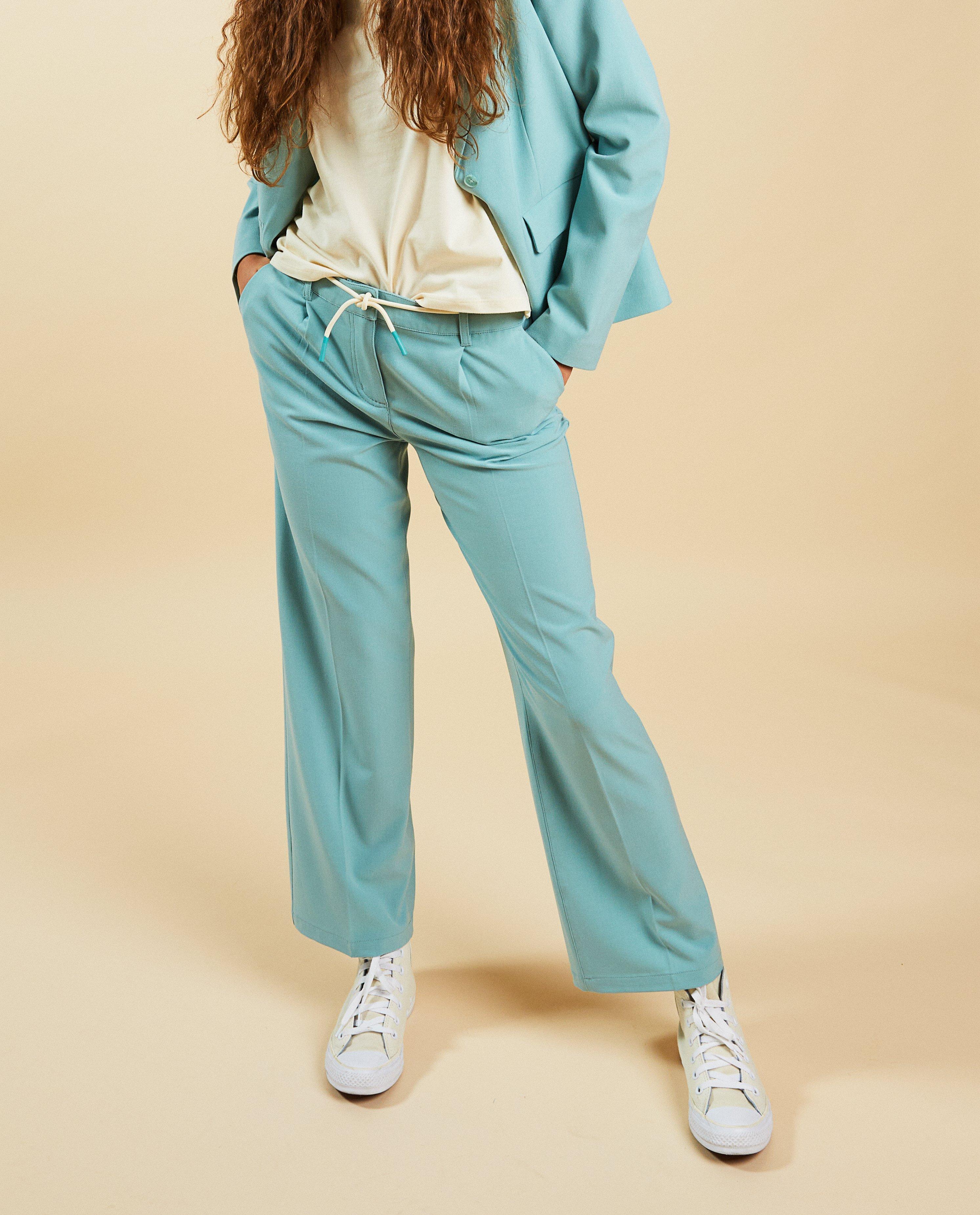 Pantalons - Pantalon vert menthe, Communion