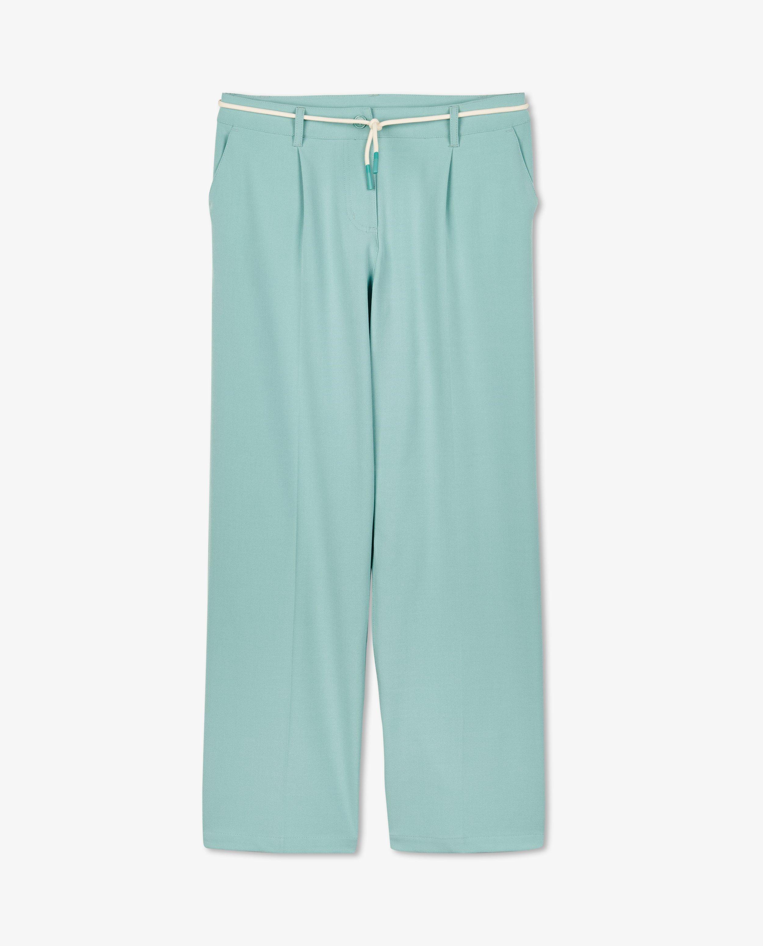 Pantalons - Pantalon vert menthe, Communion