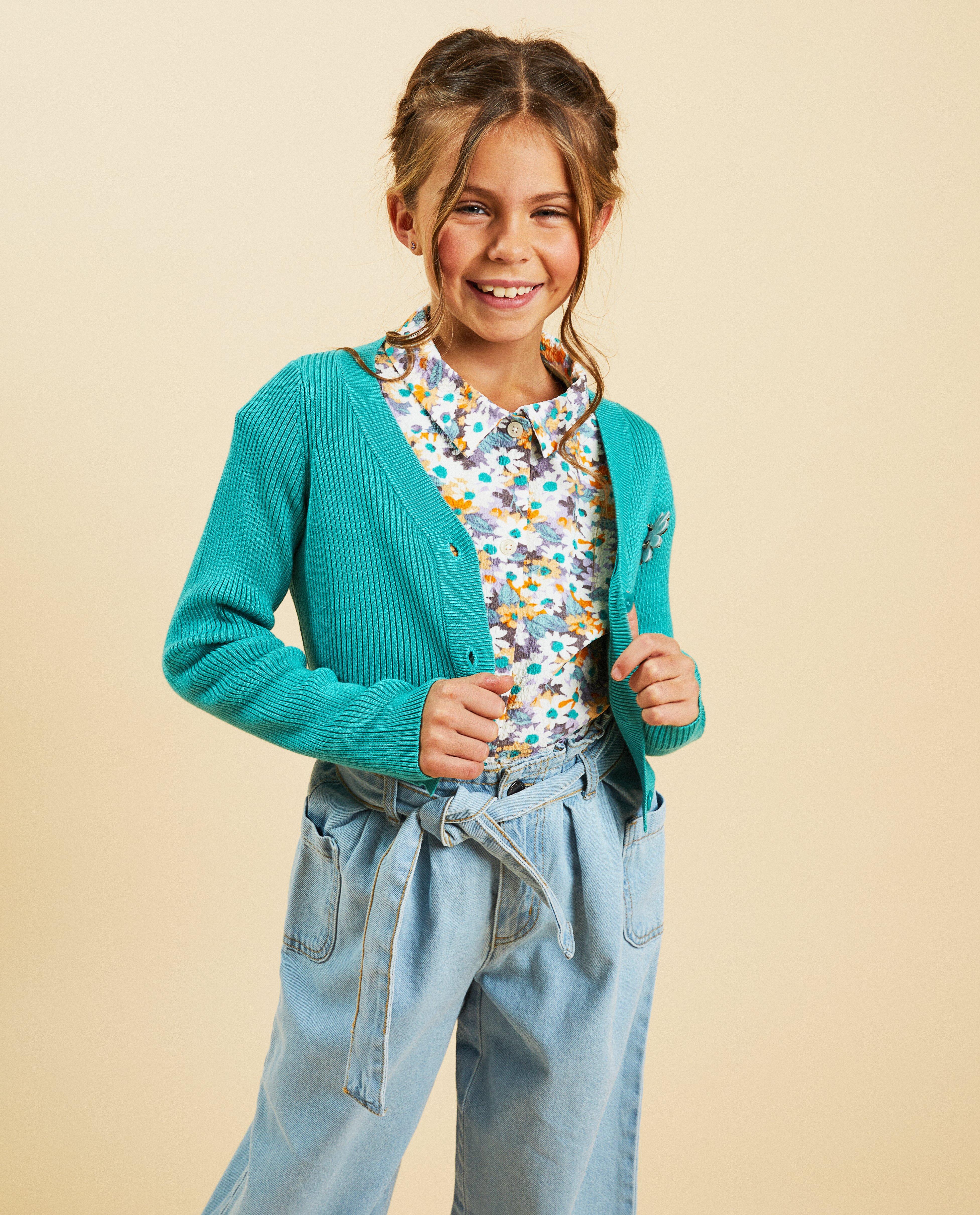 Cardigan bleu-vert - null - Milla Star