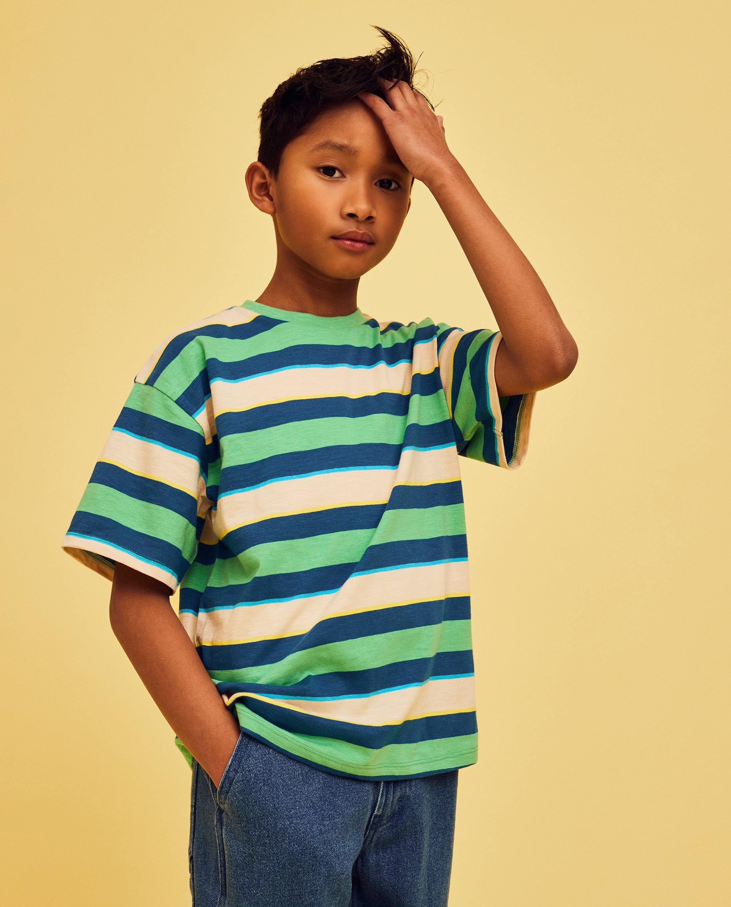 T-shirt met strepen, Communie - null - CKS