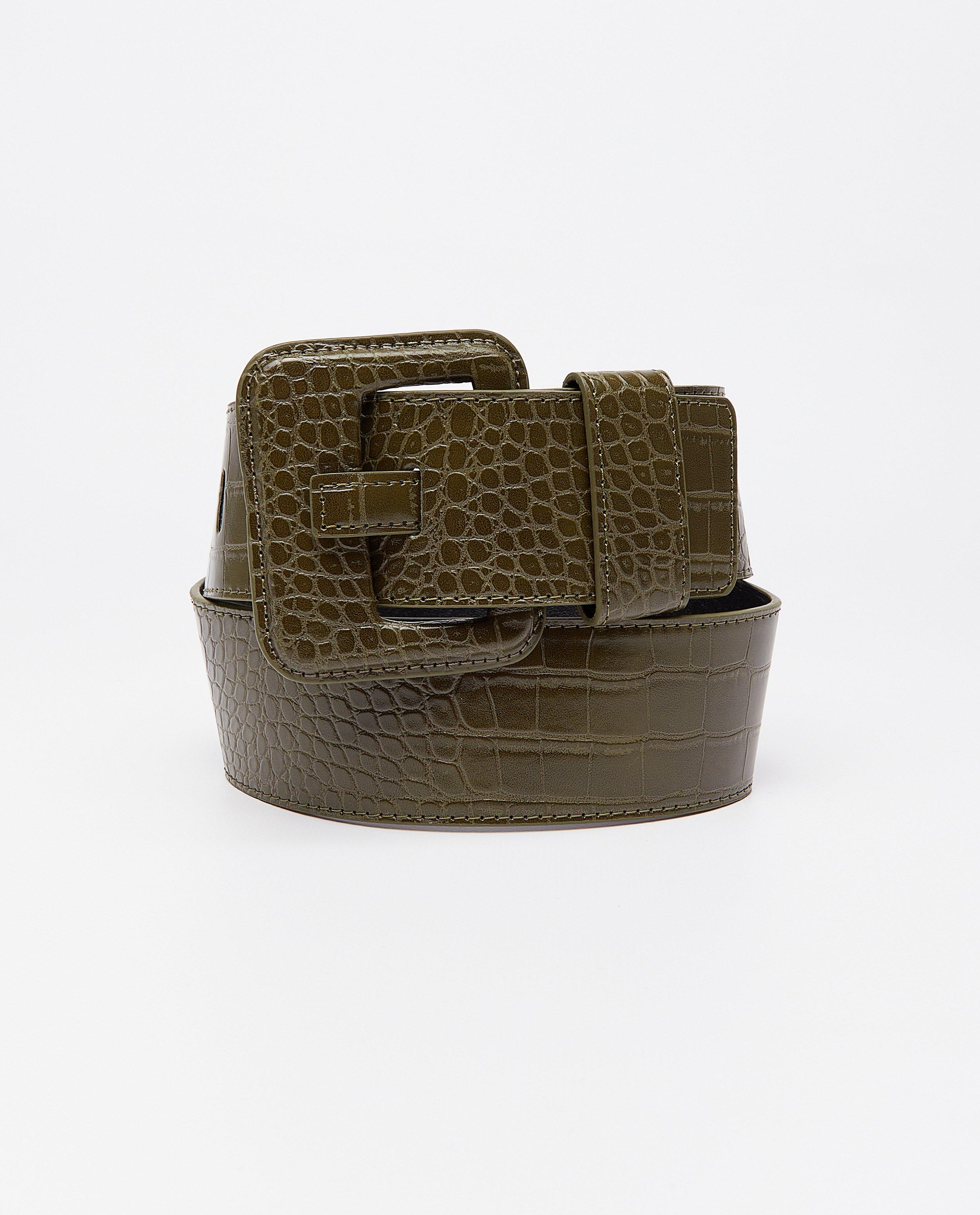 Ceinture verte avec une structure - Détails du produit - vert clair - image numéro 1