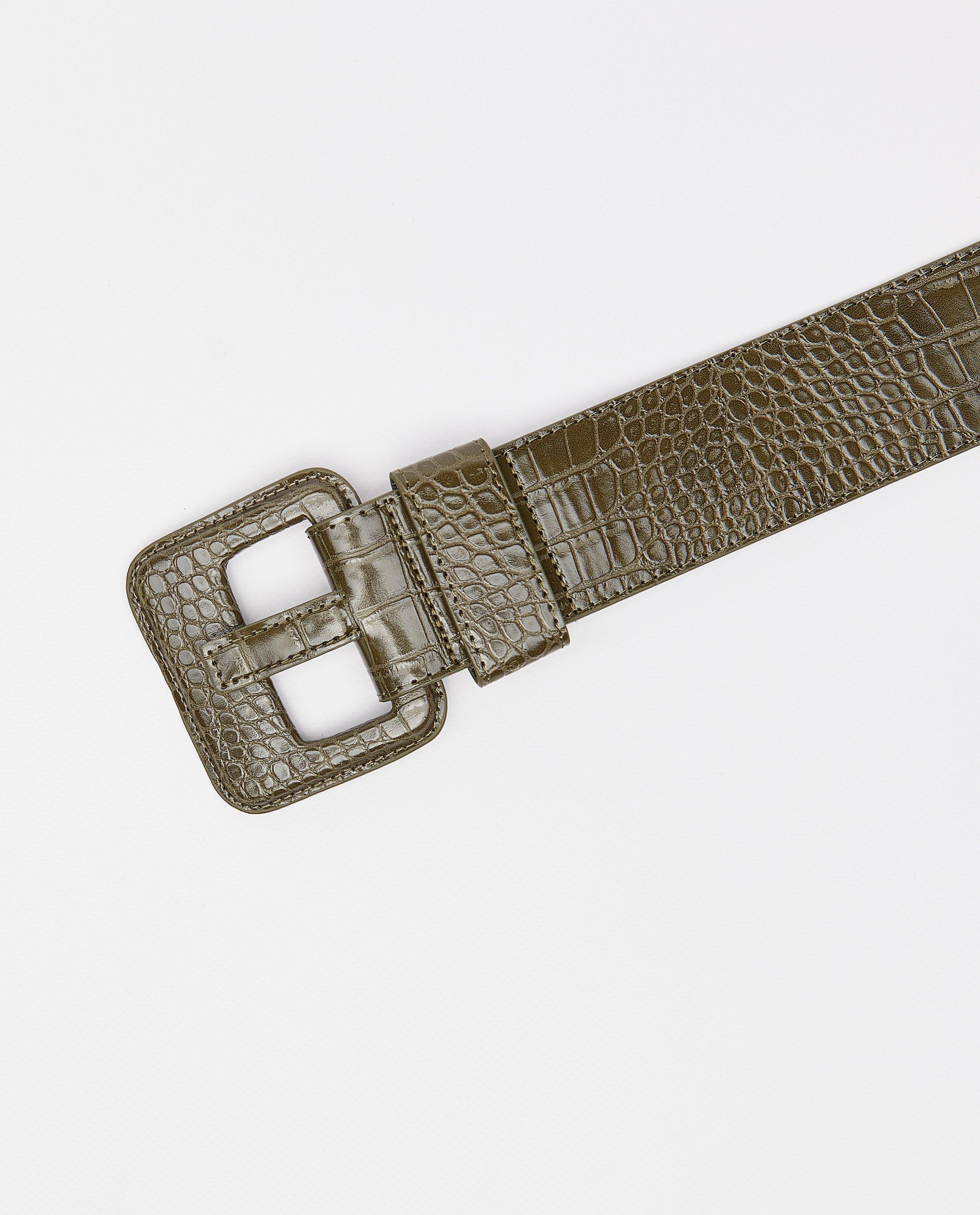 Ceinture verte avec une structure - Détails du produit - vert clair - image numéro 2