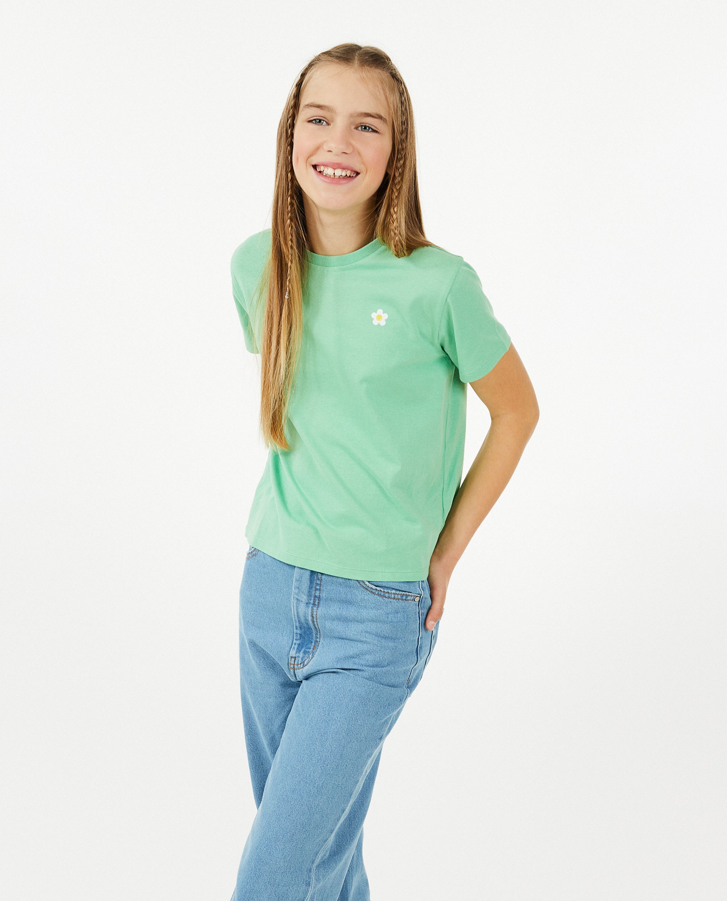 T-shirts - T-shirt met bloemetje