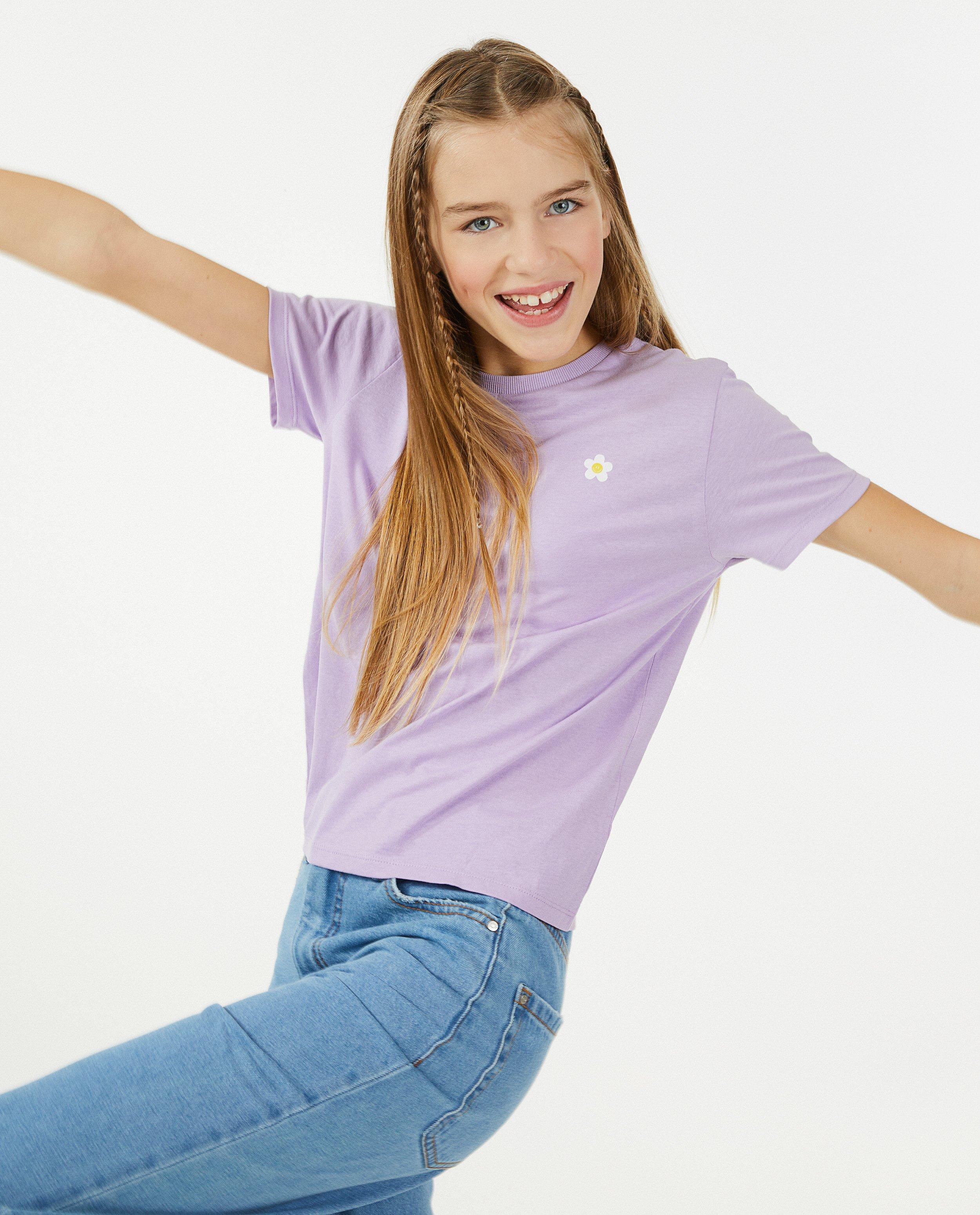 T-shirts - T-shirt met bloemetje