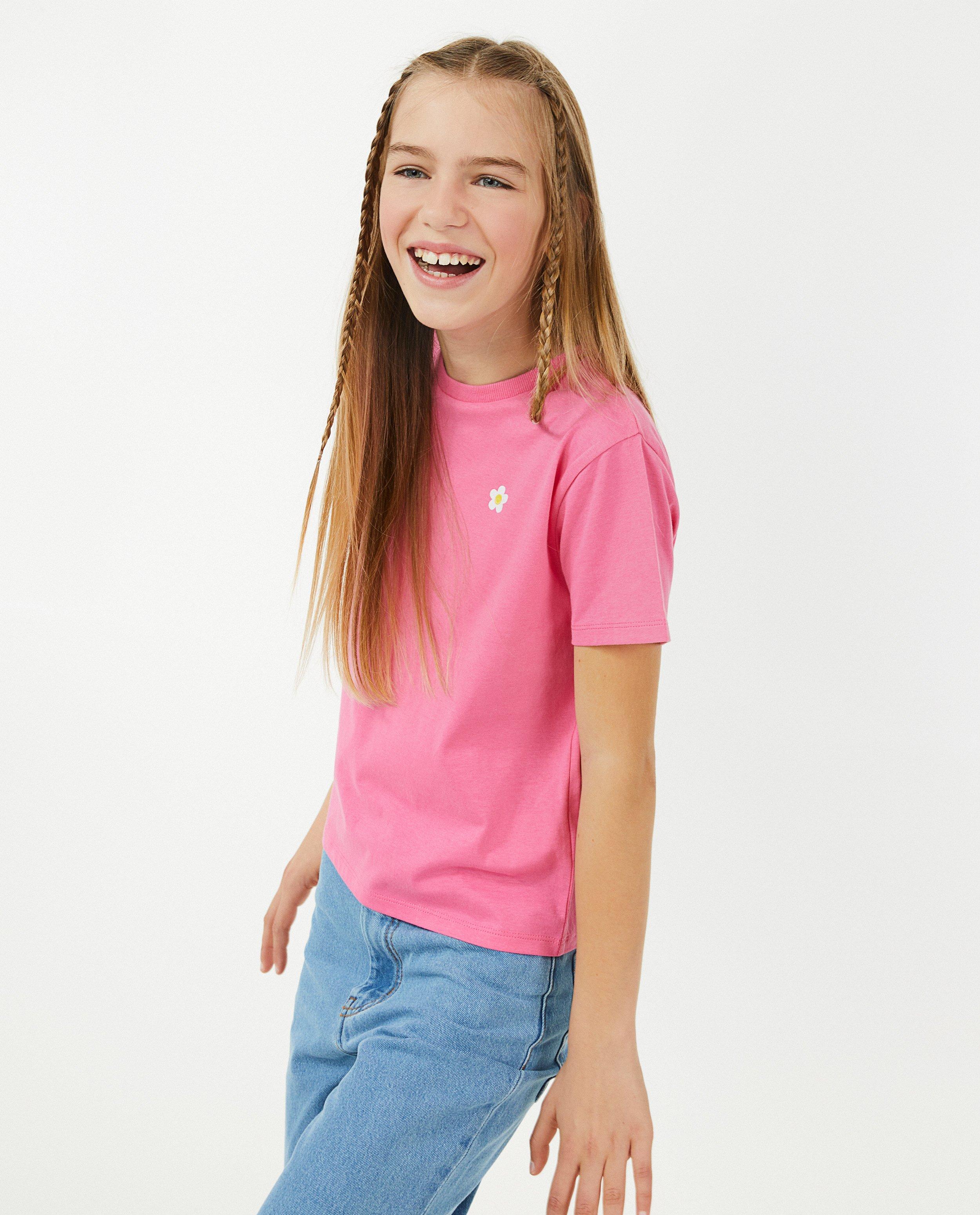 T-shirts - T-shirt met bloemetje
