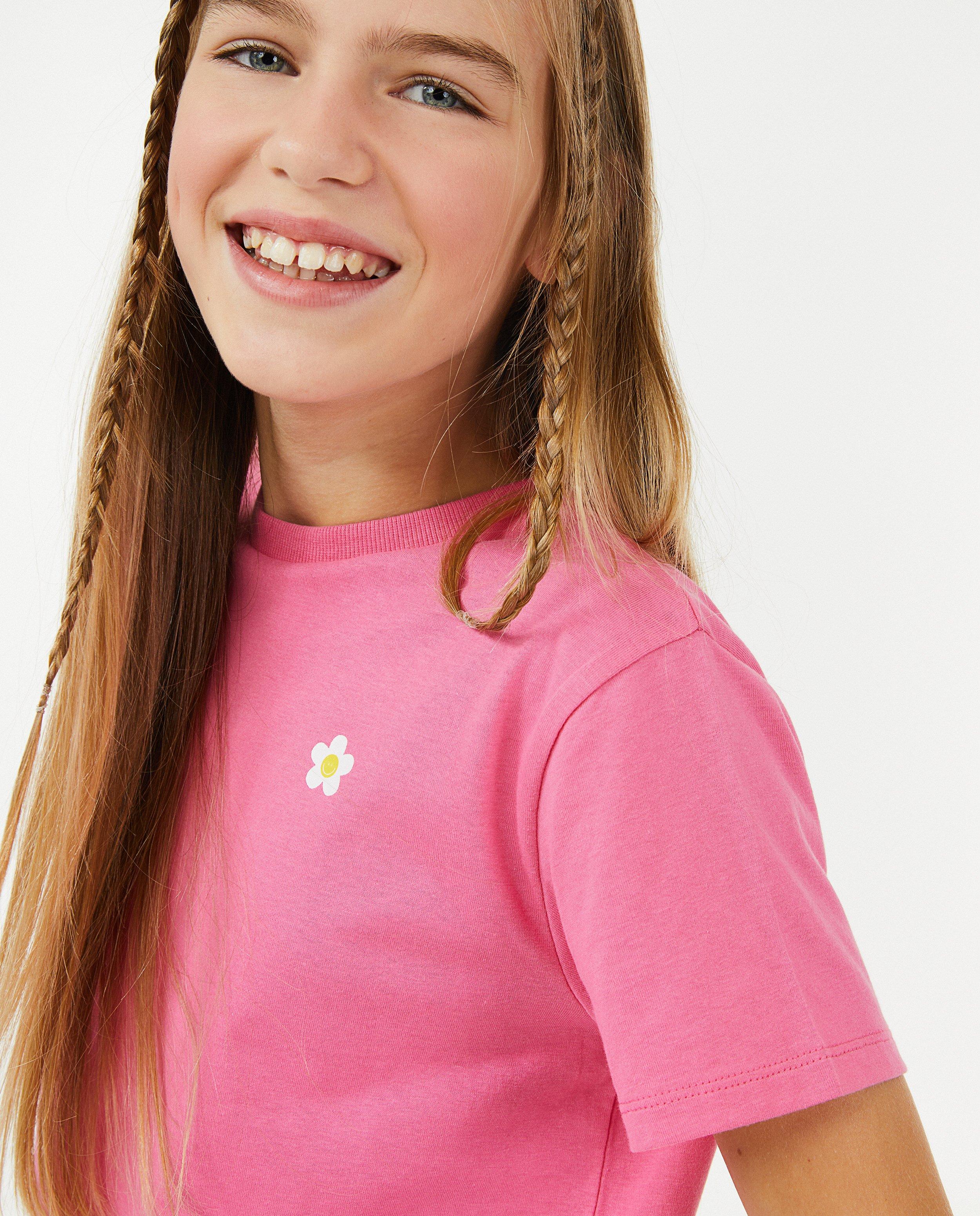 T-shirts - T-shirt met bloemetje