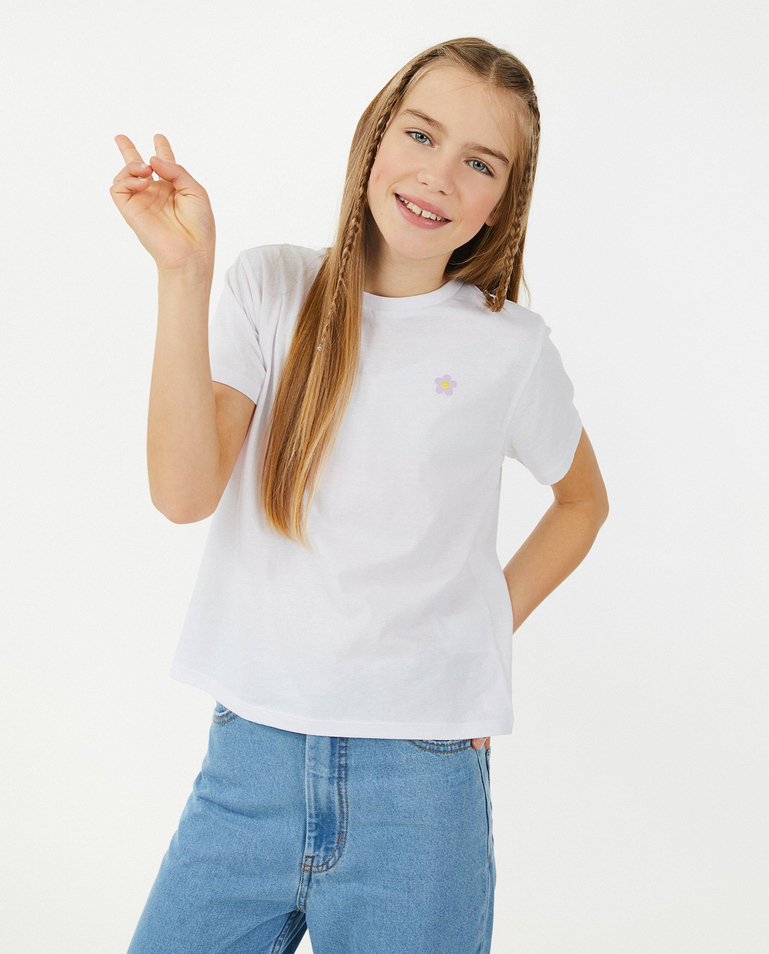 T-shirts - T-shirt met bloemetje
